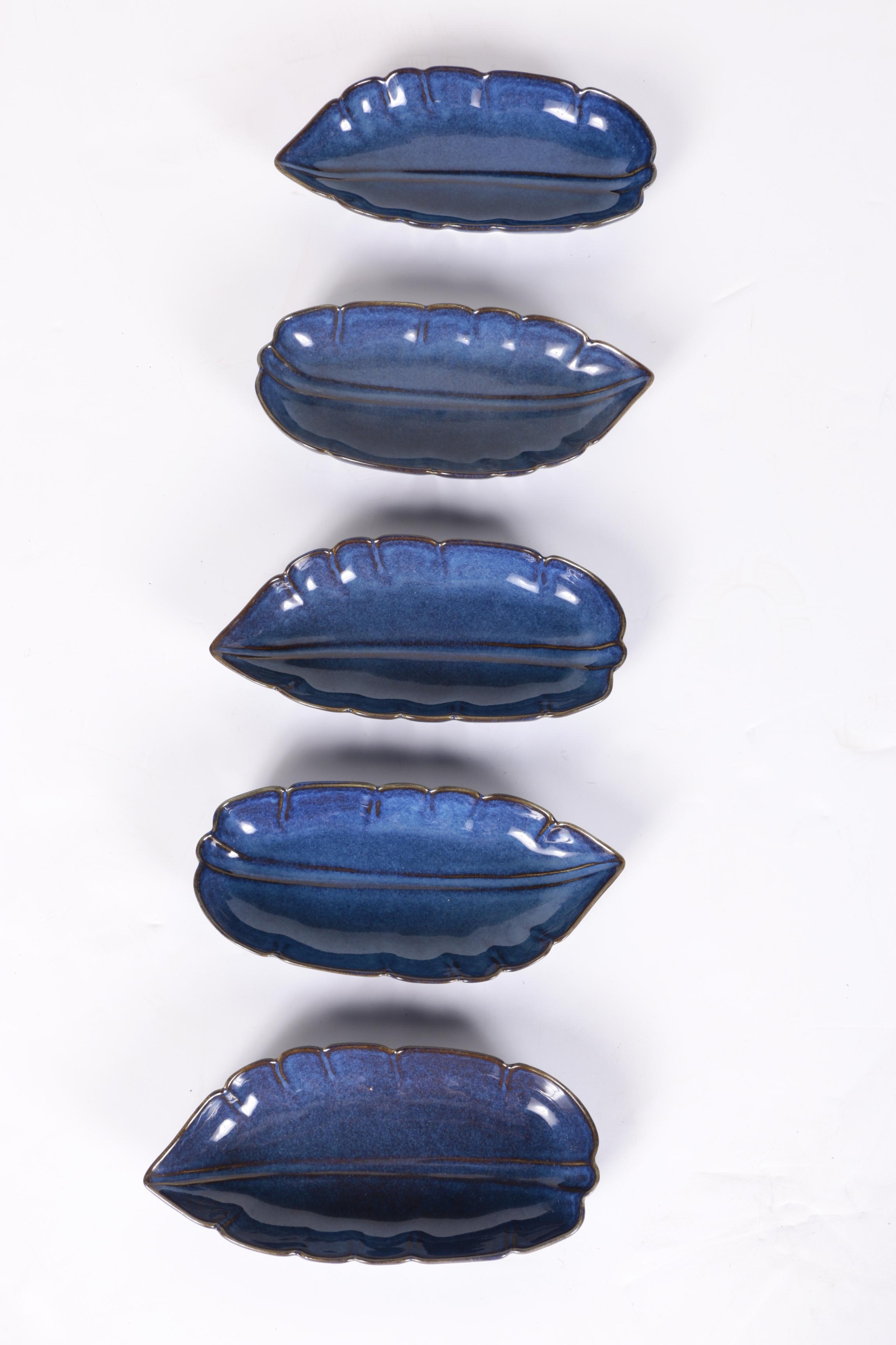 Modern Blue Ceramic Tableware