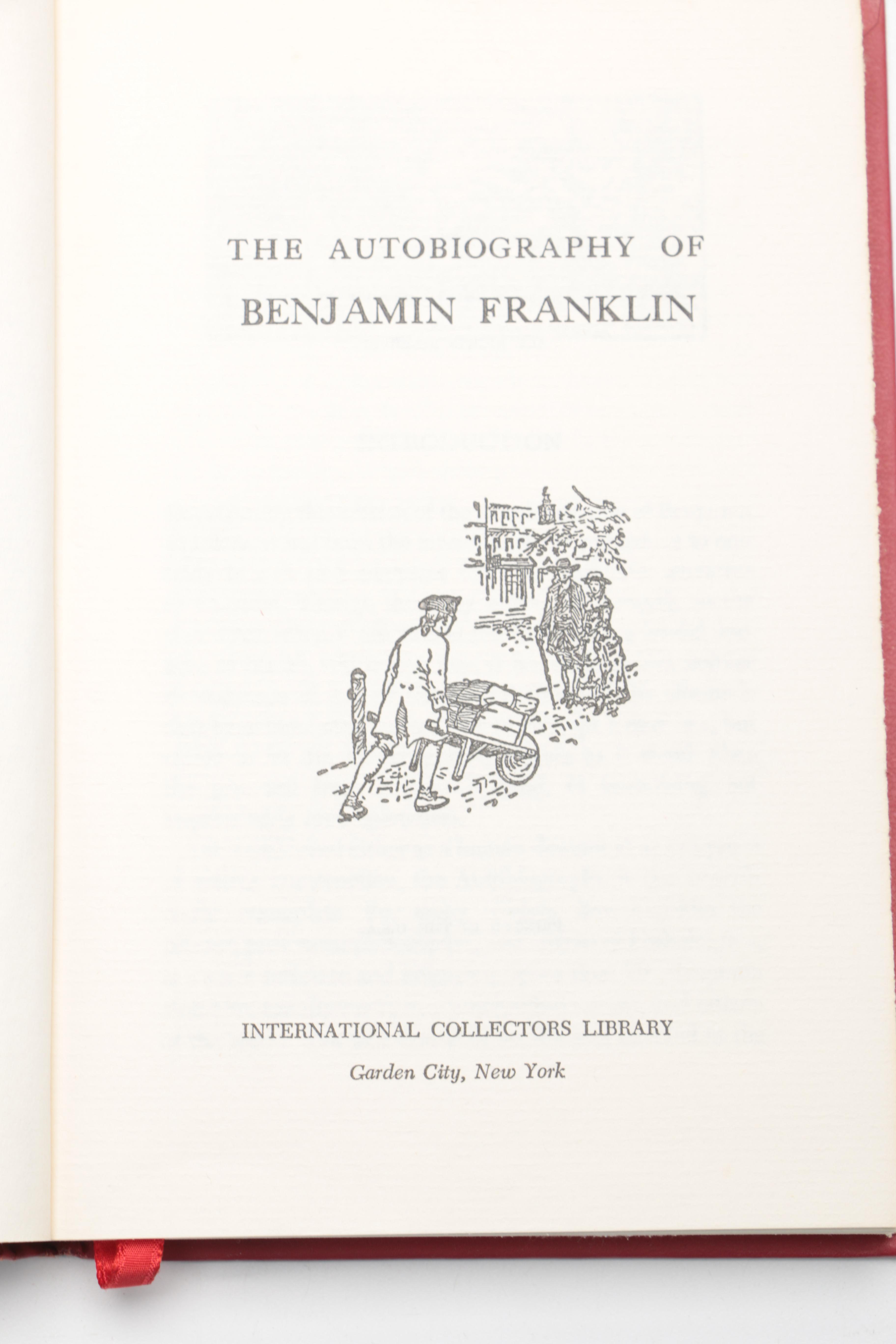 International Collectors Library "The Autobiography of Benjamin Franklin"