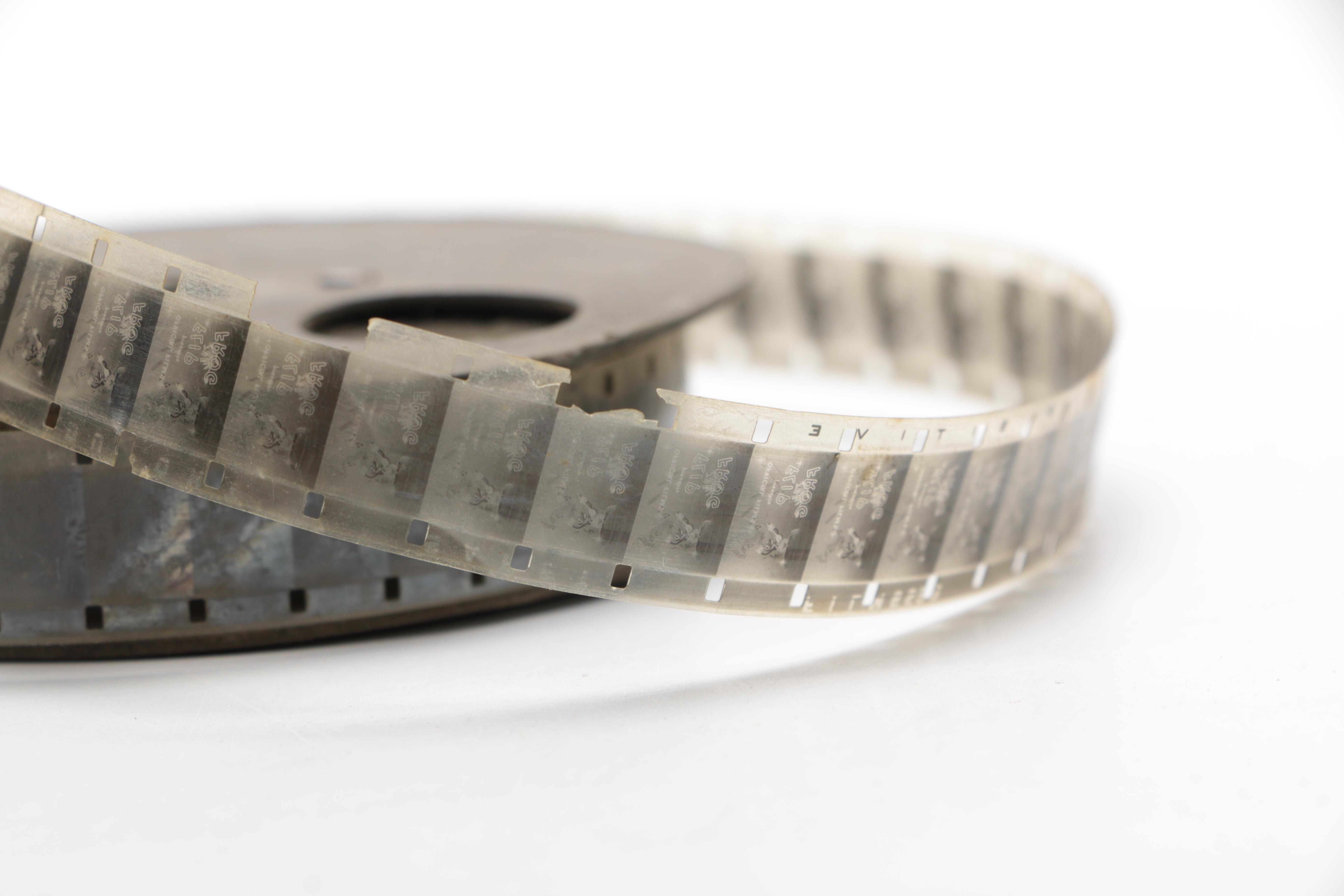 Vintage Silent 16mm Home Movies Including Walter Lantz Cartoons