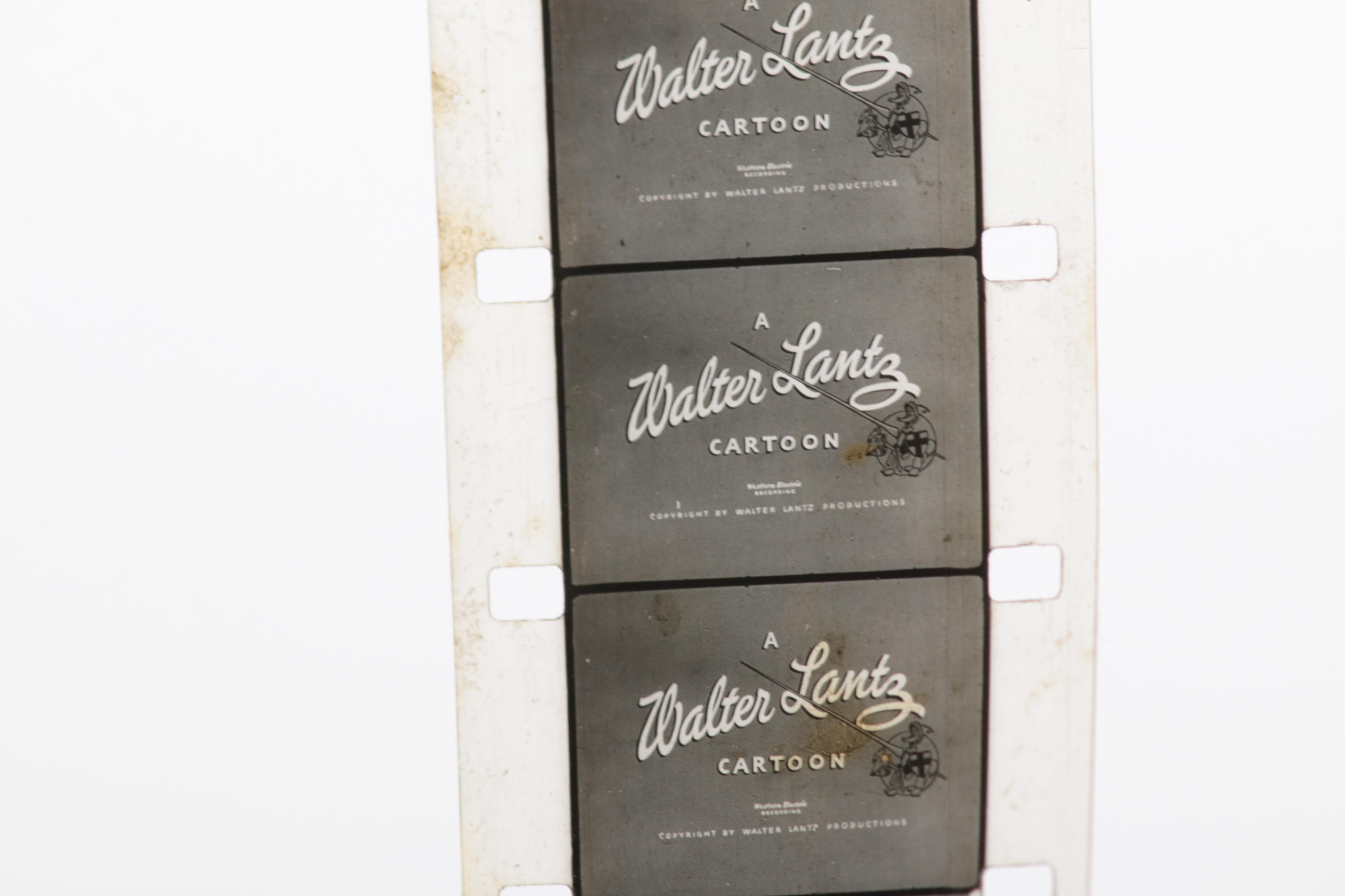 Vintage Silent 16mm Home Movies Including Walter Lantz Cartoons