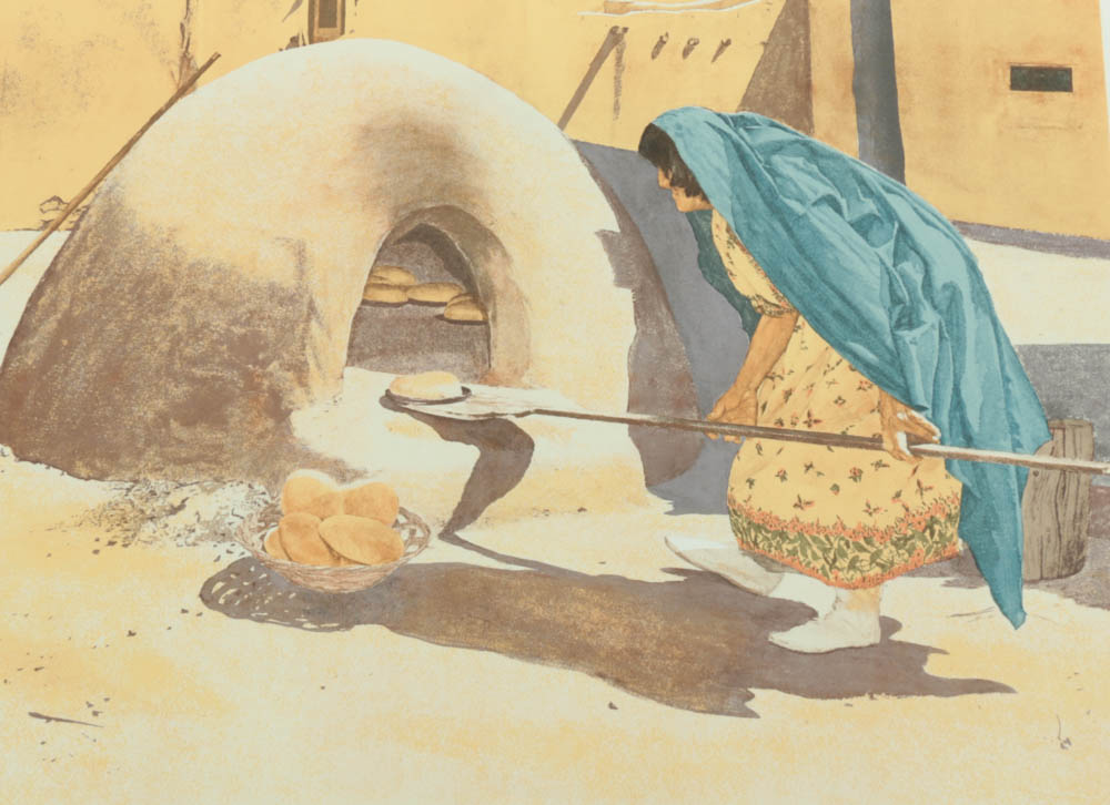 William Nelson Offset Lithographs on Paper "Cleft Rock" and More