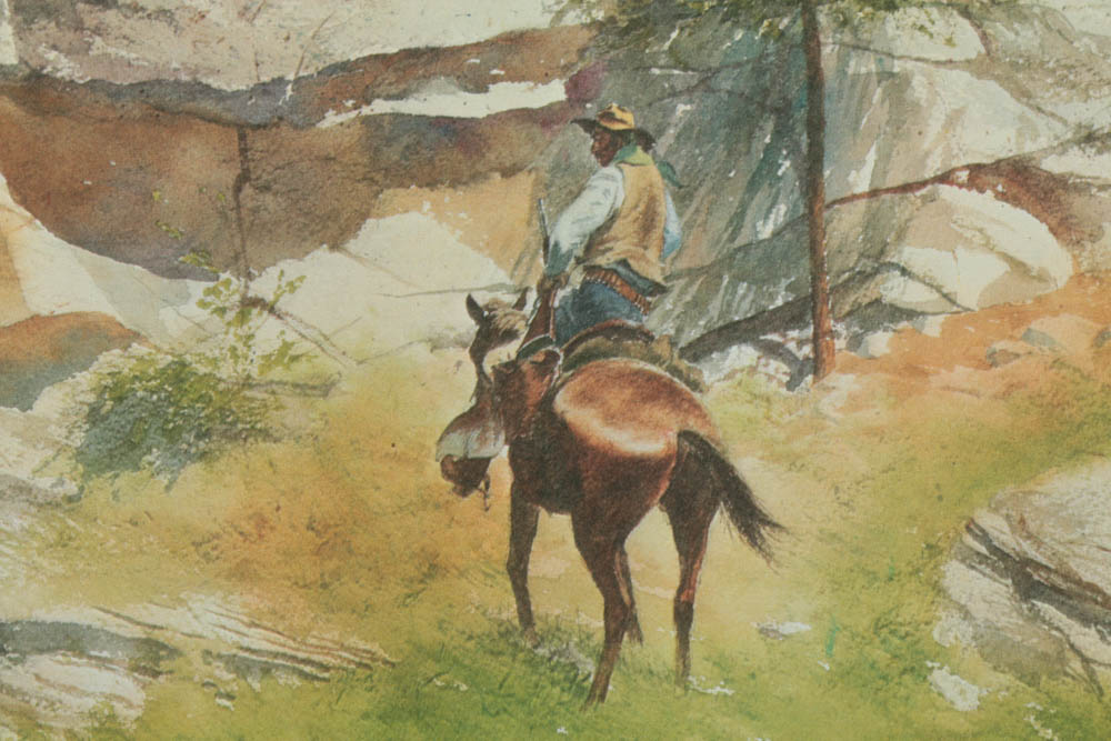 William Nelson Offset Lithographs on Paper "Cleft Rock" and More