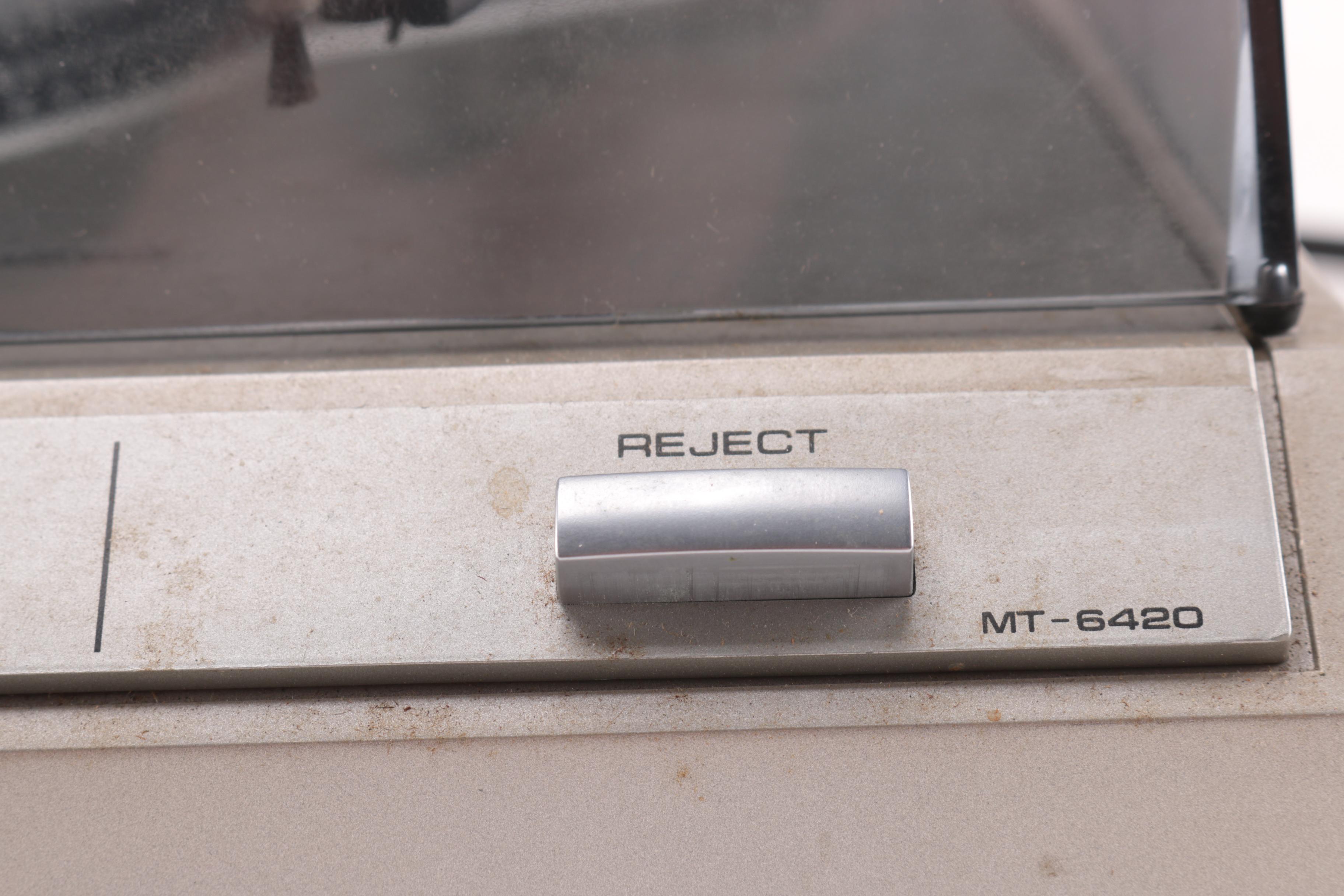 1980s Fisher Studio-Standard Stereo Turntable