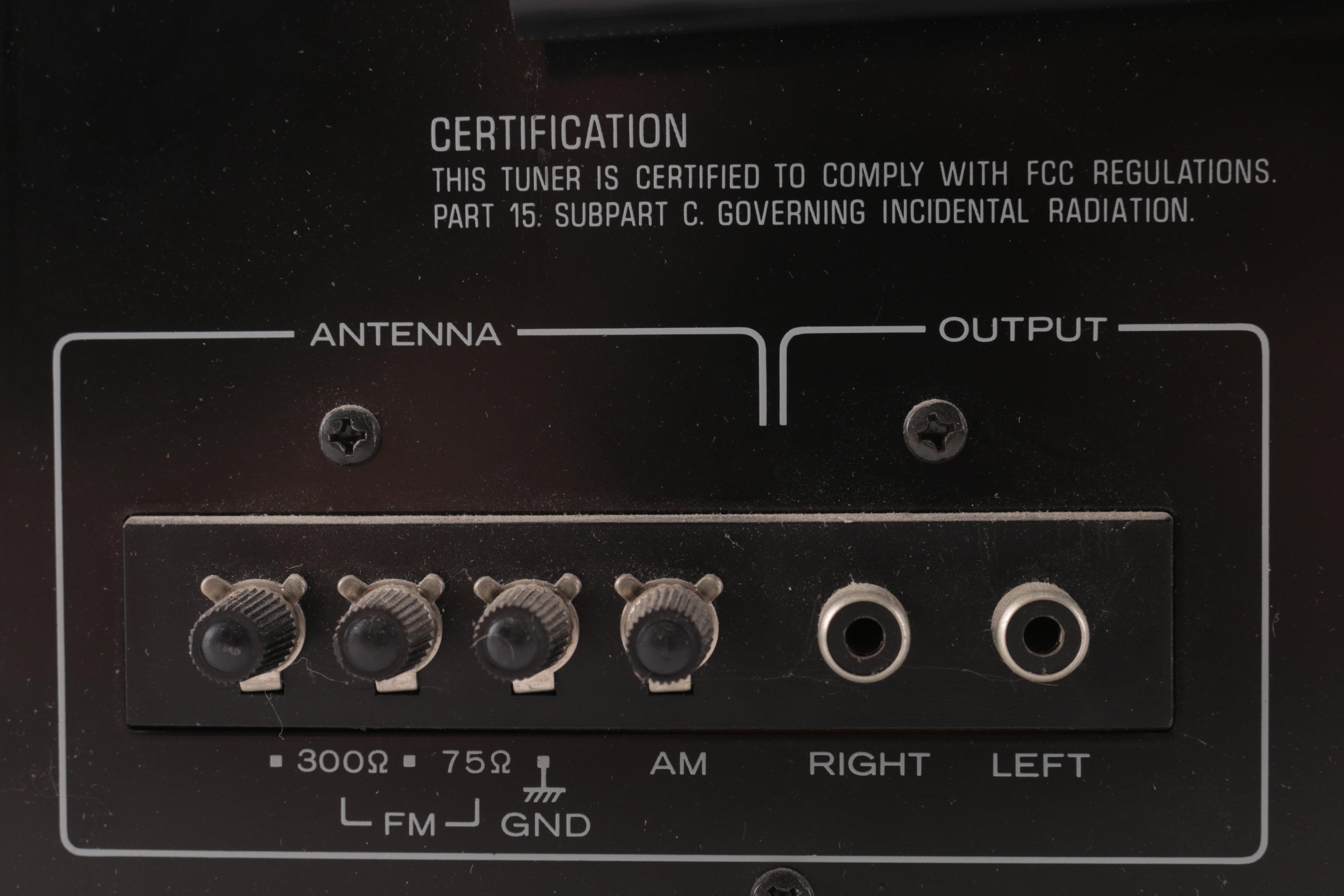 Vintage Kenwood AM/FM Stereo Tuner