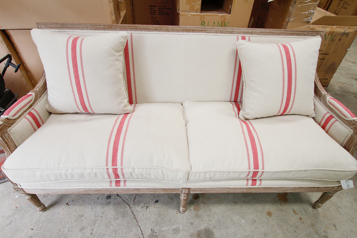 Blink Home Louis XVI Style "Lafontaine" Sofa