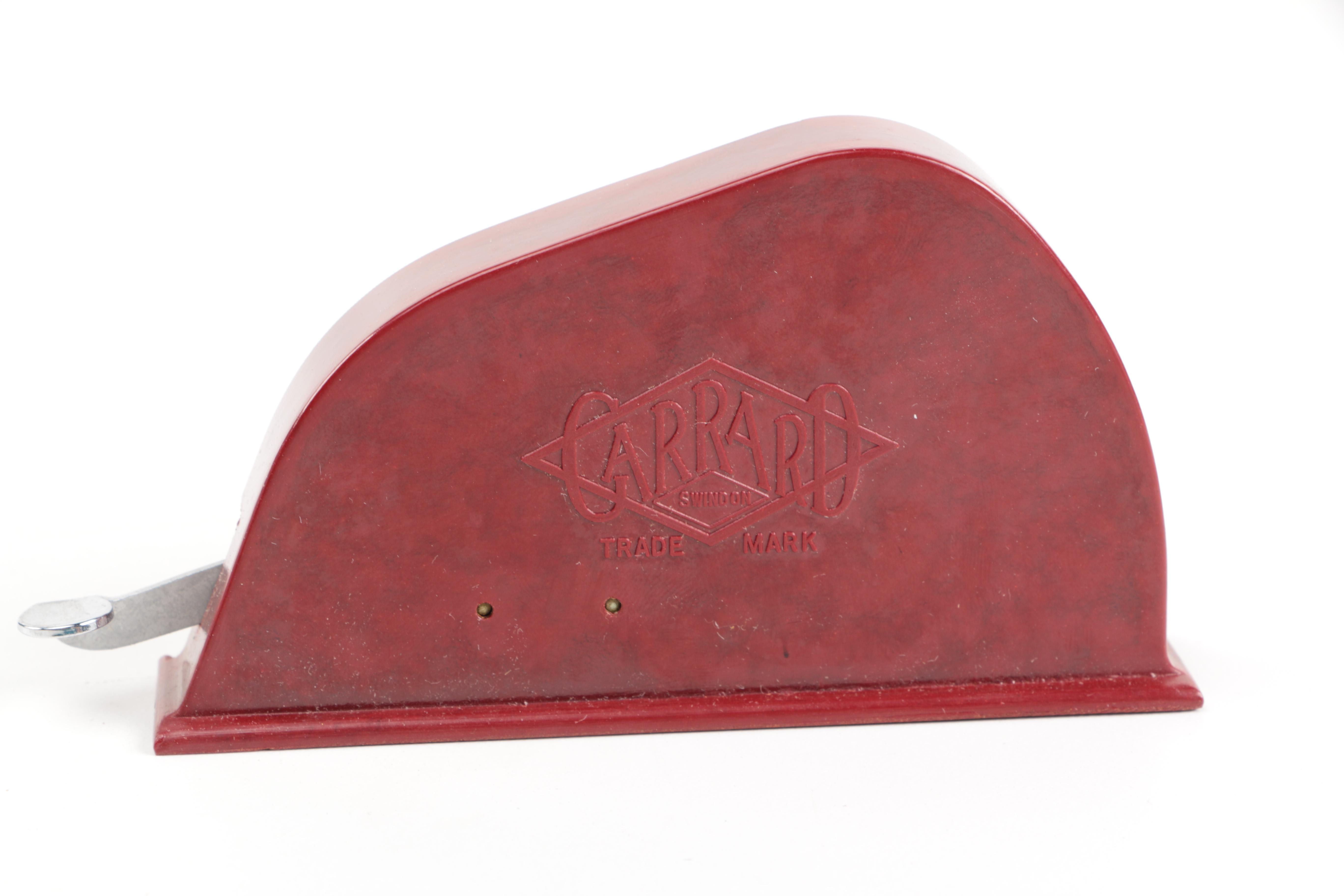 Garrard Stylus Pressure Gauge Box and Disc Washer