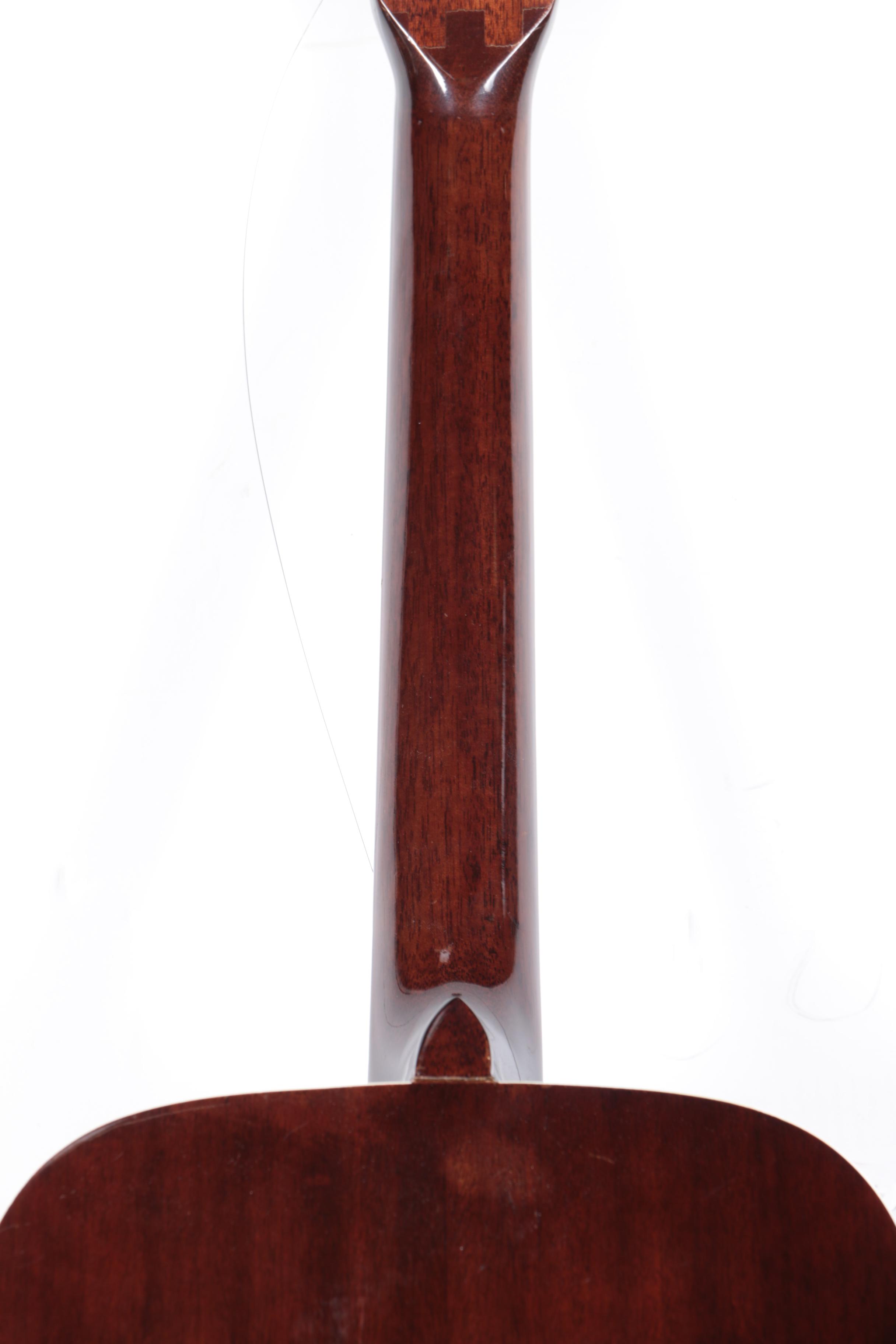 Vintage Carlos Dreadnought Style Acoustic Guitar and Accessories