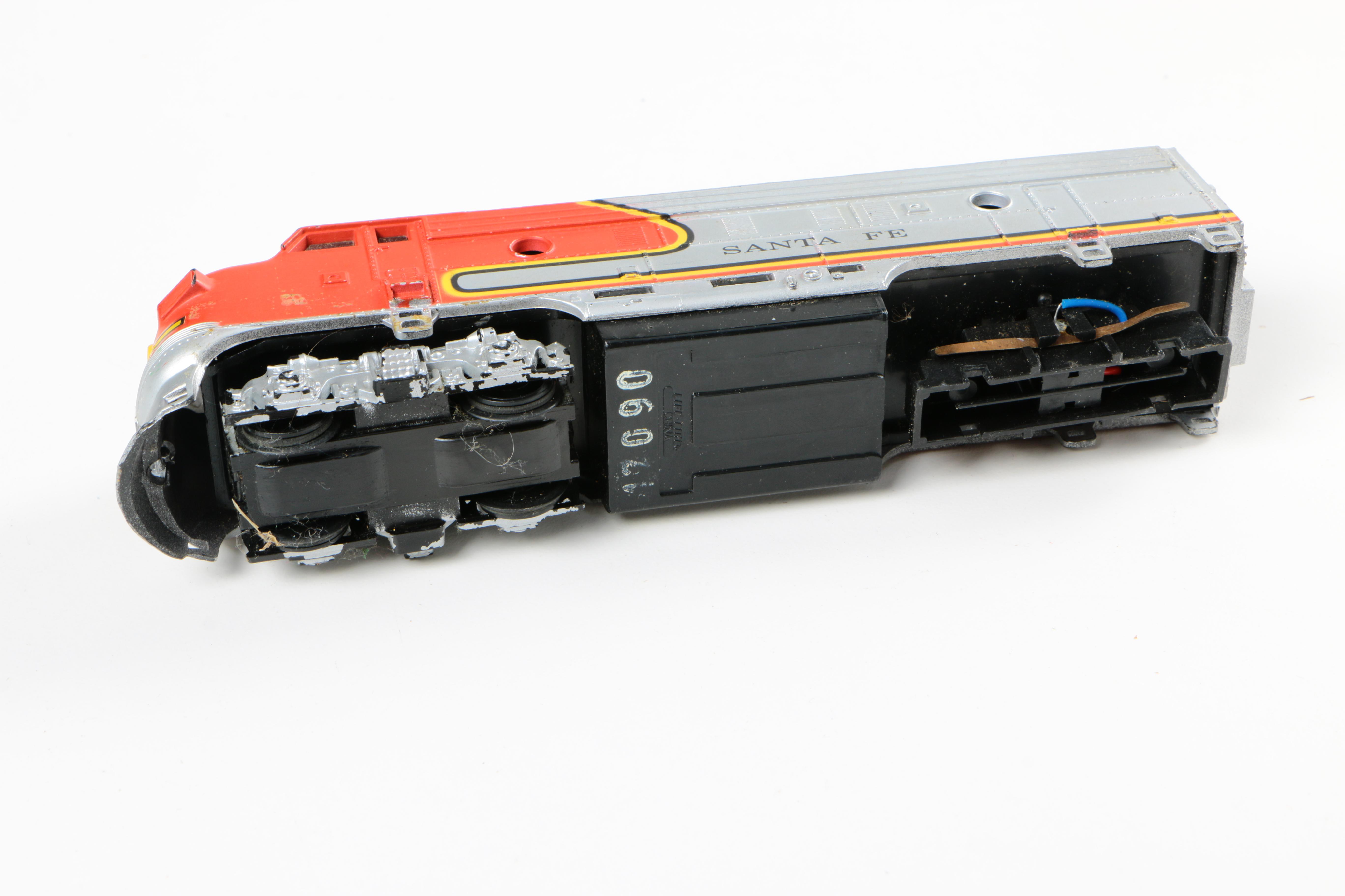 Model Train Cars and Transformer