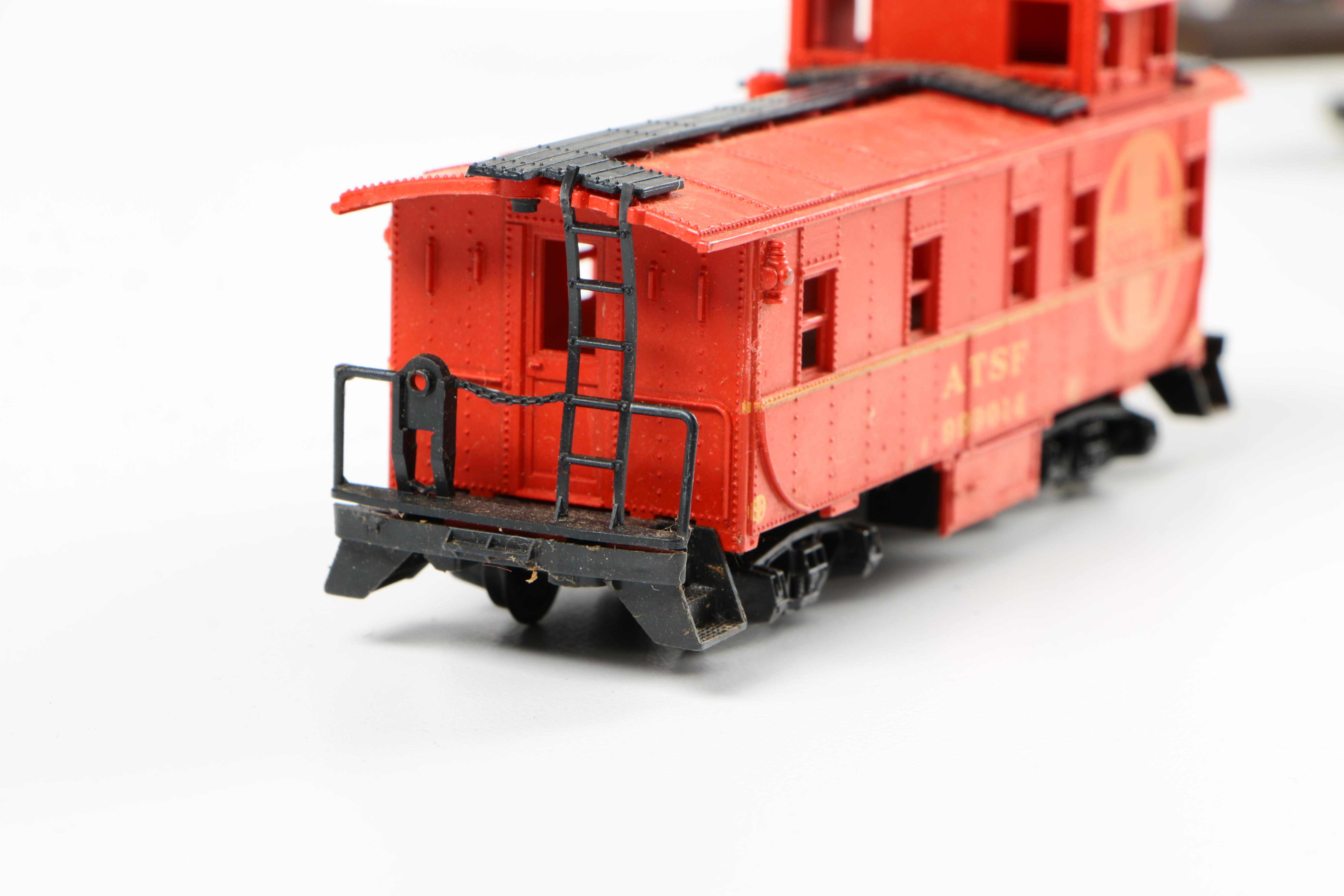 Model Train Cars and Transformer