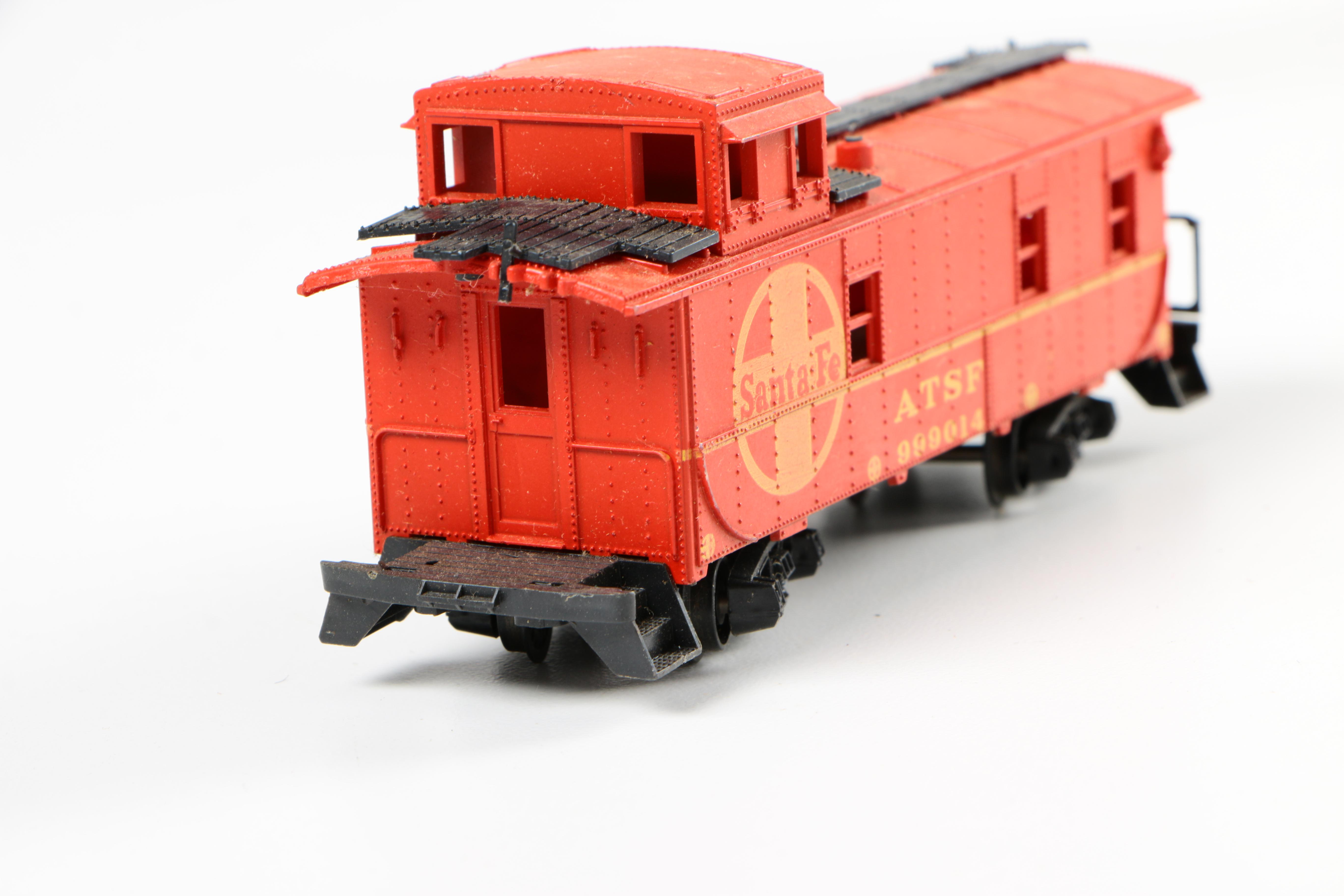 Model Train Cars and Transformer