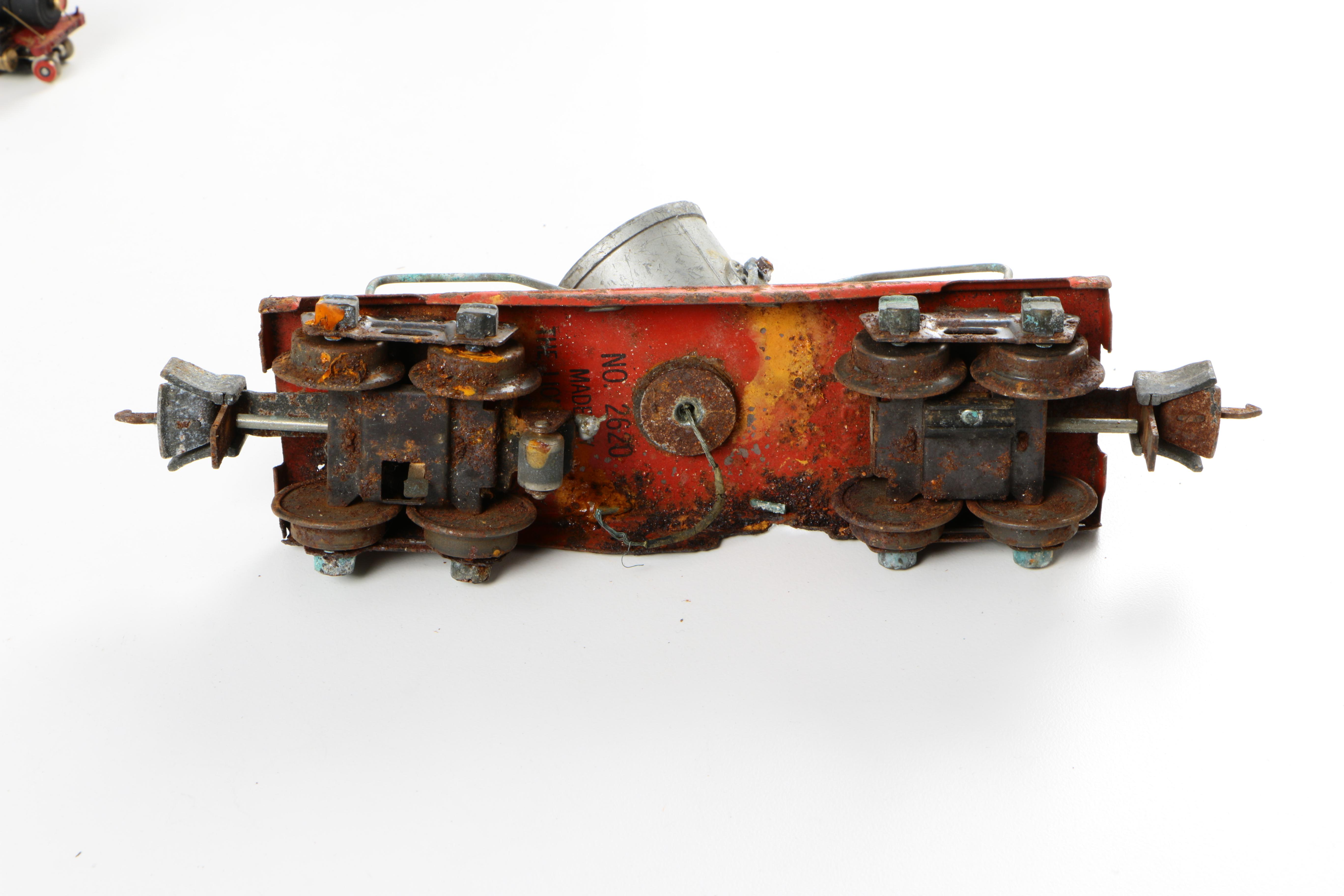 Model Train Cars and Transformer