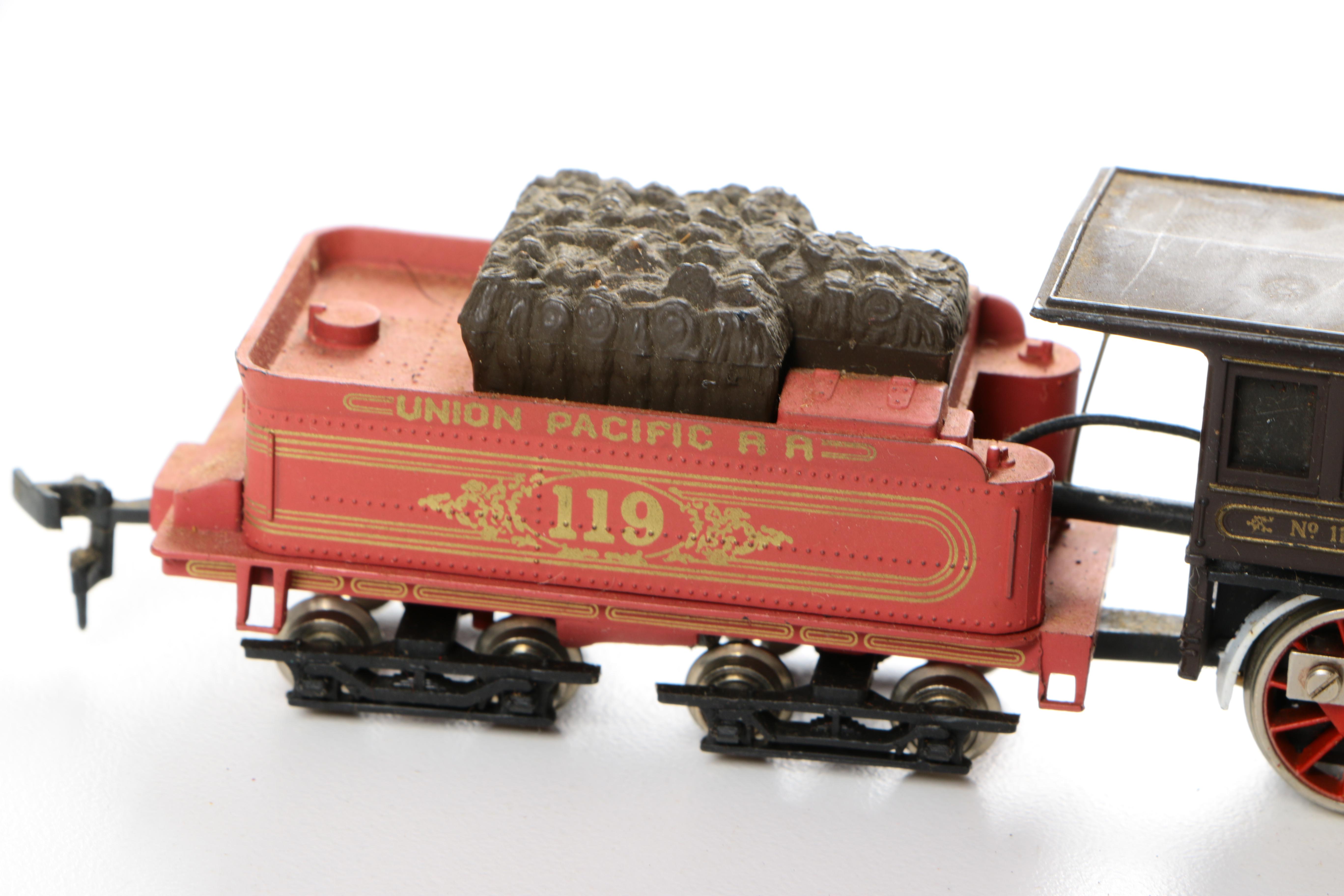 Model Train Cars and Transformer