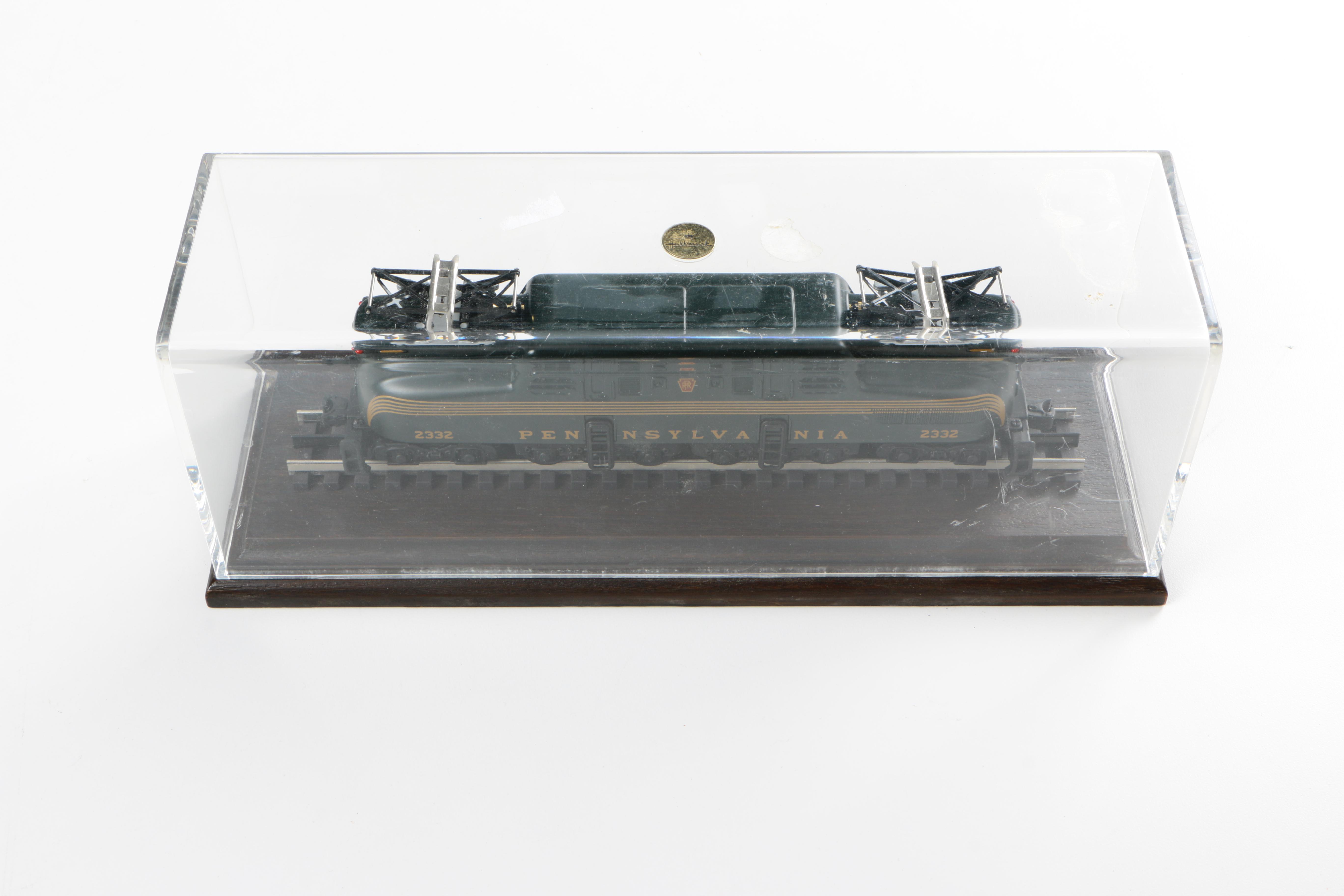 Model Train Cars and Transformer