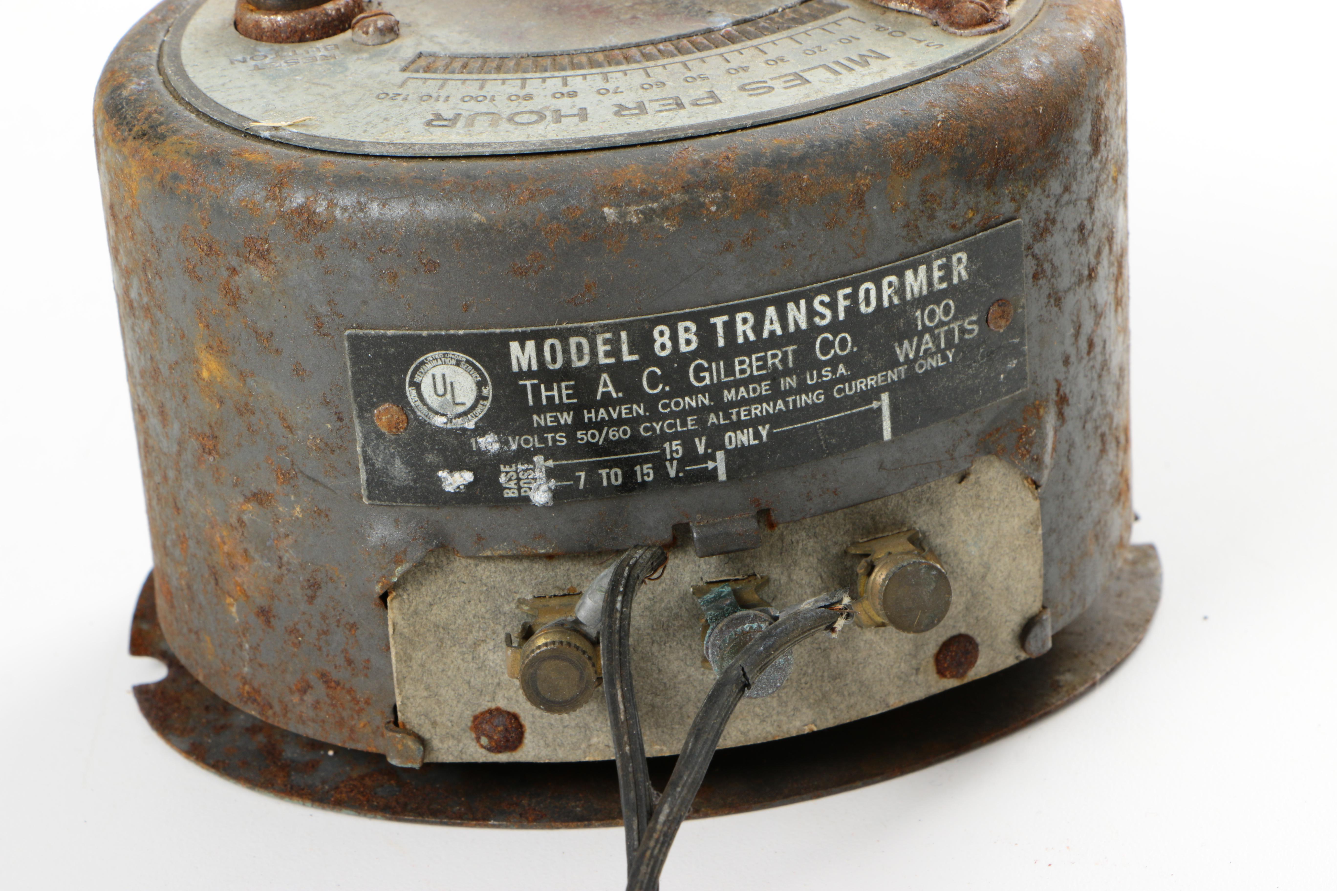 Model Train Cars and Transformer