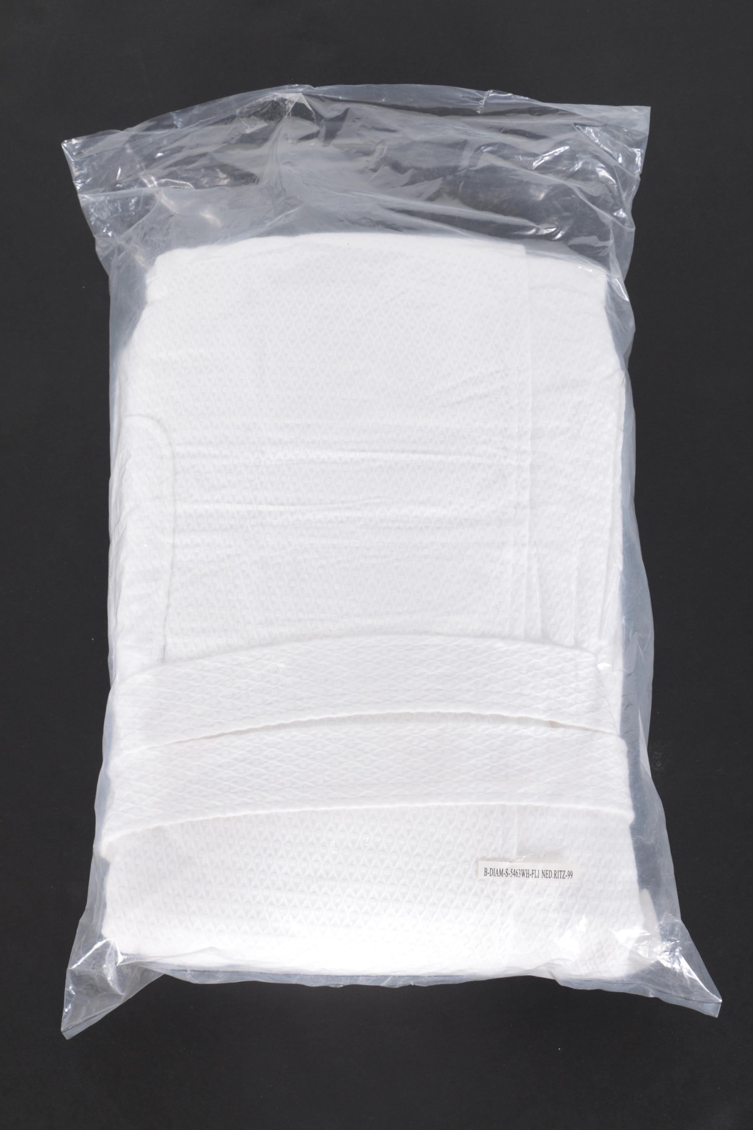 Ritz Carlton White Cotton Robes EBTH