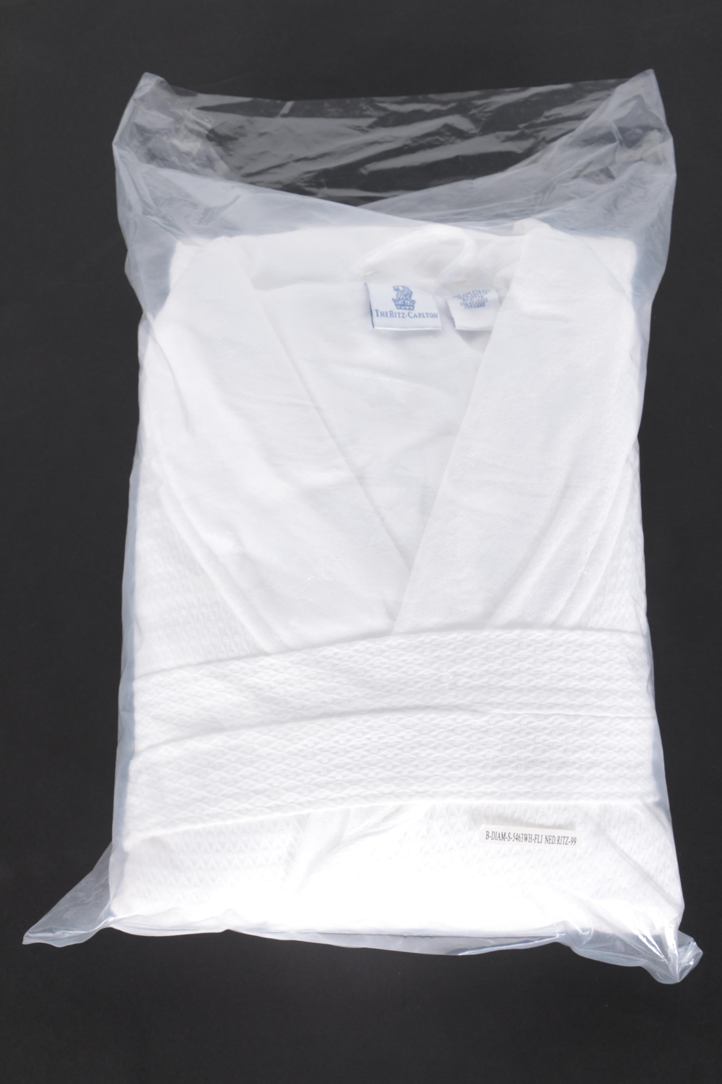 Ritz Carlton White Cotton Robes