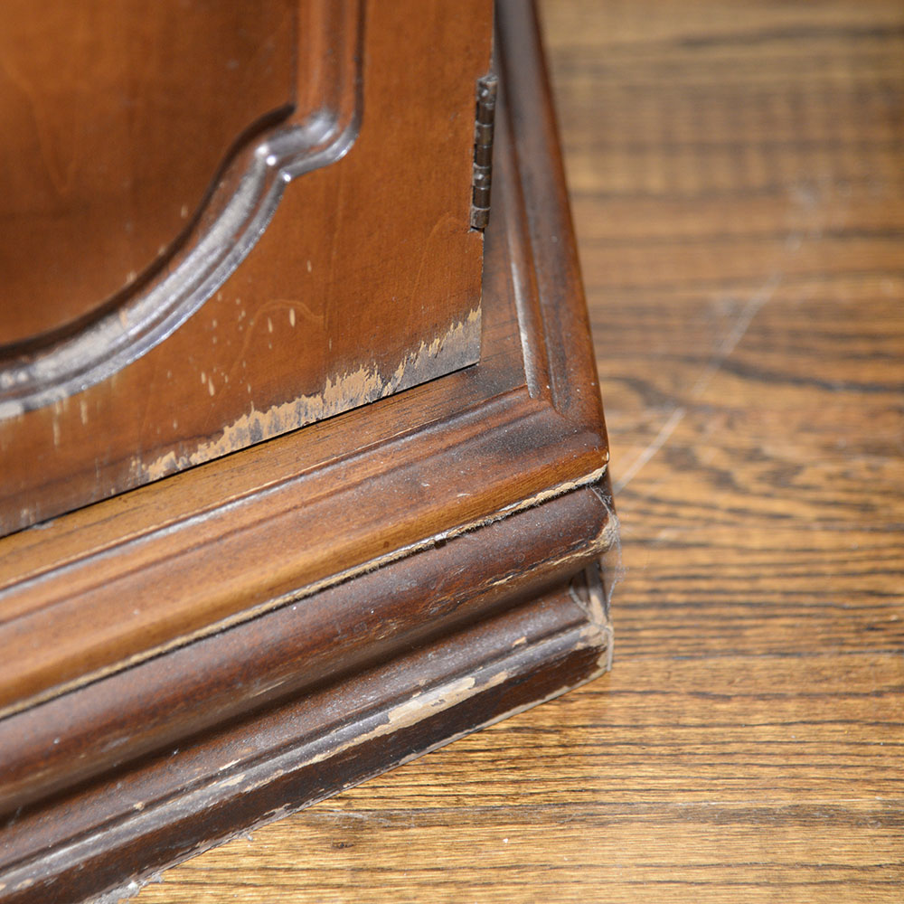 Cherry Corner Curio Cabinet