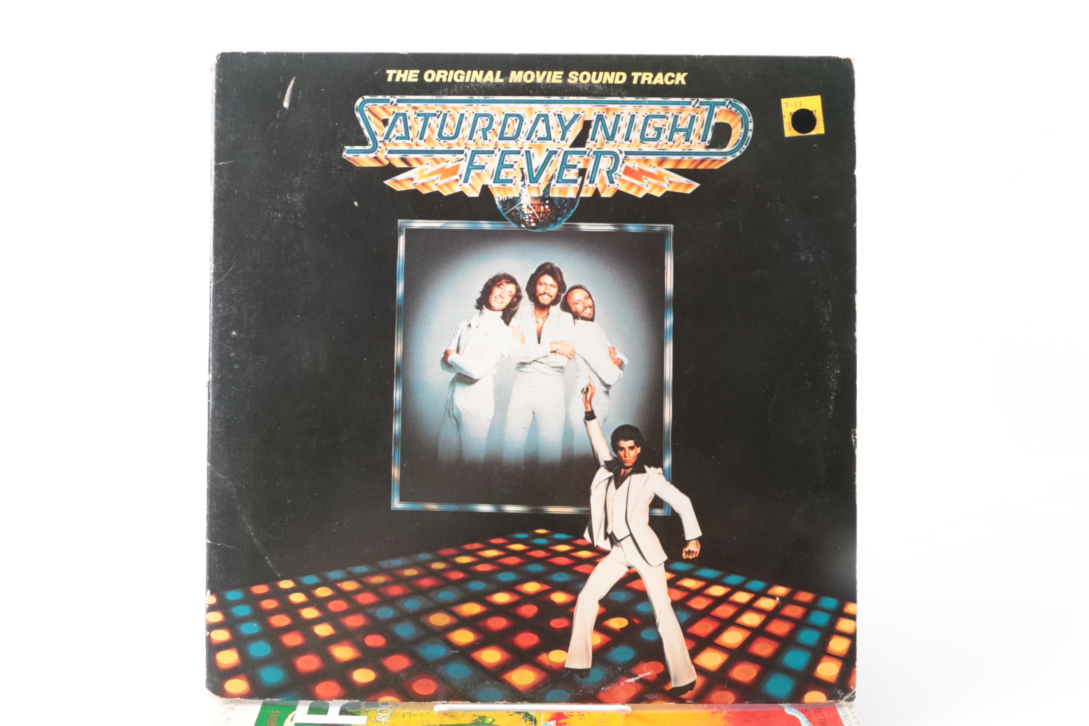 Vinyl Soundtrack Albums Including "Hair" and "Footloose"