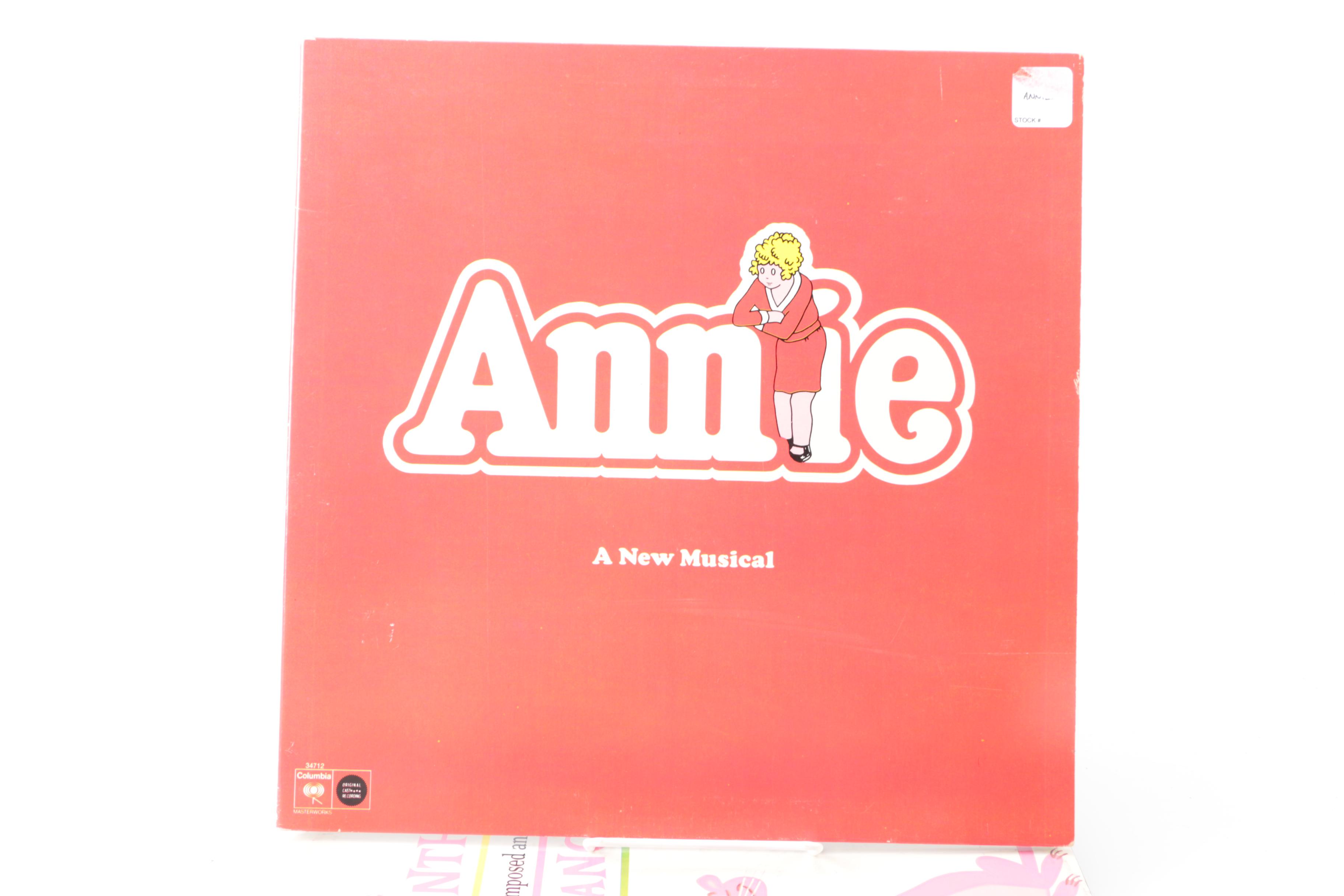 Vinyl Soundtrack Albums Including "Hair" and "Footloose"