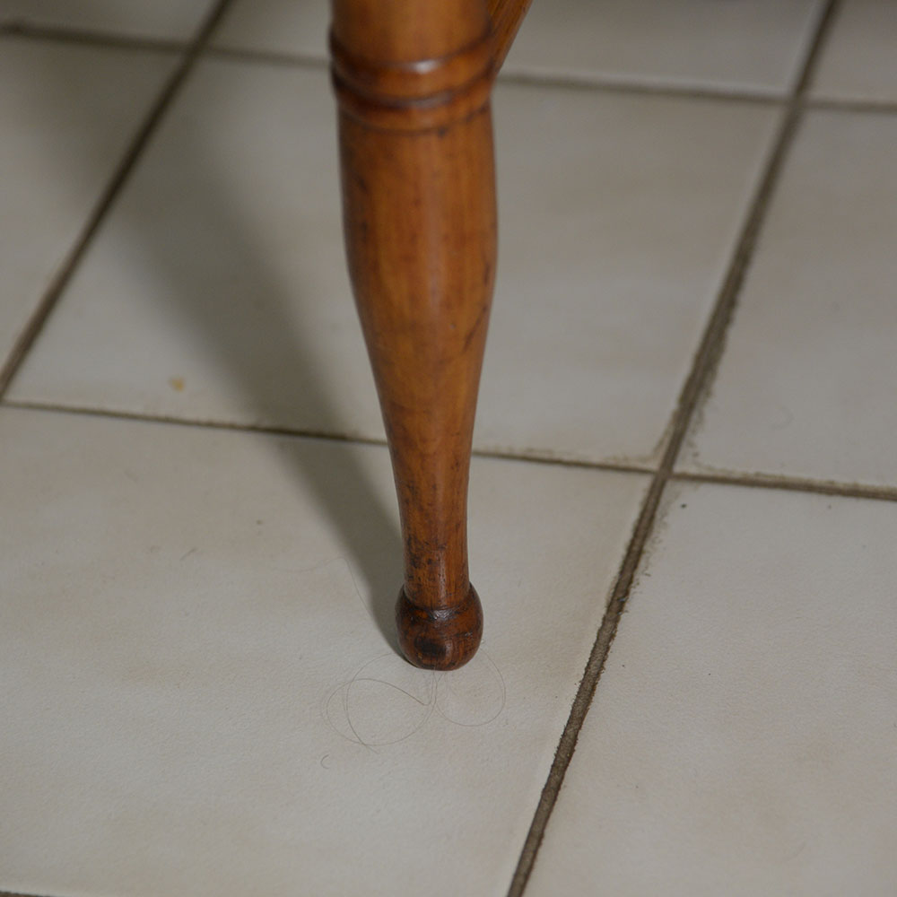 Pair of Caned Maple Side Chairs