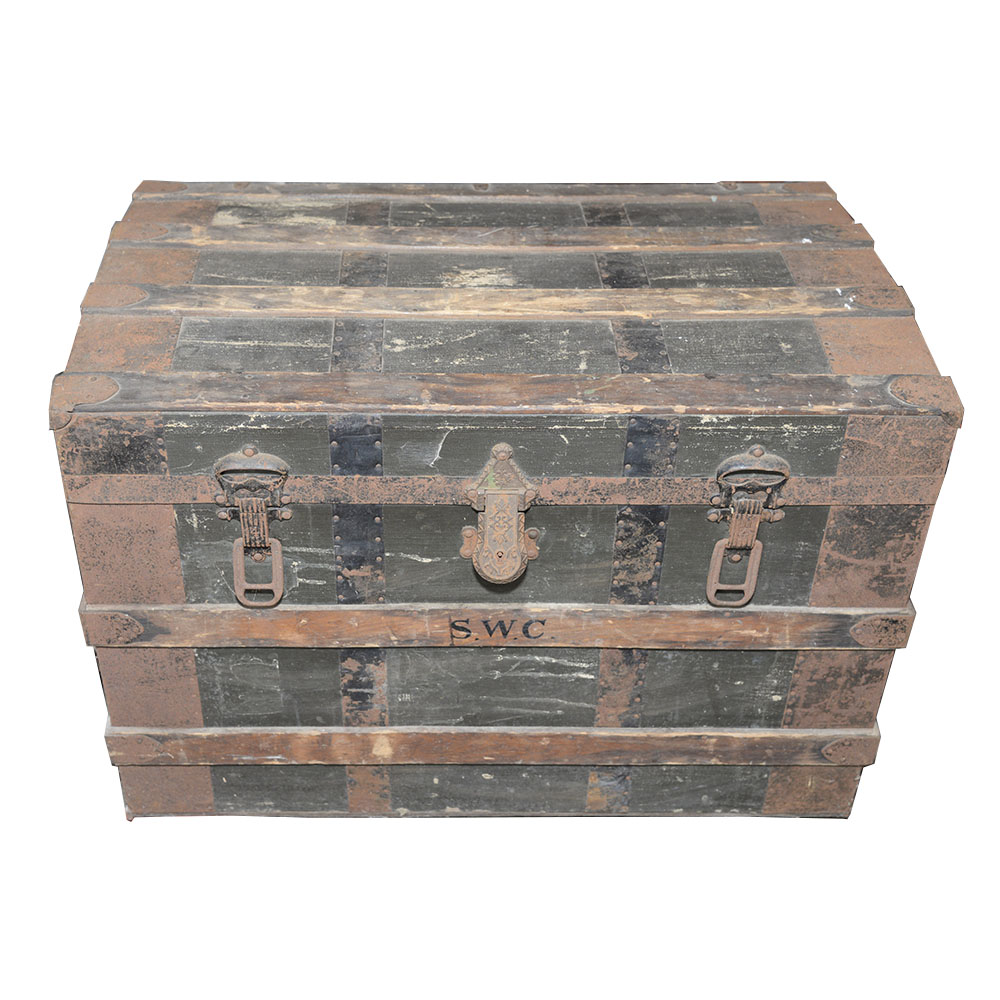 Antique Steamer Trunk