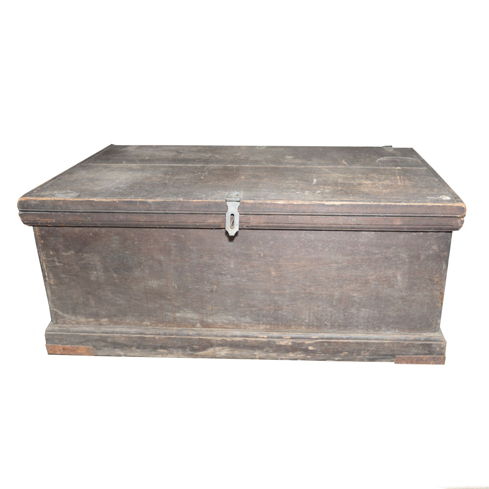 Vintage Wooden Trunk