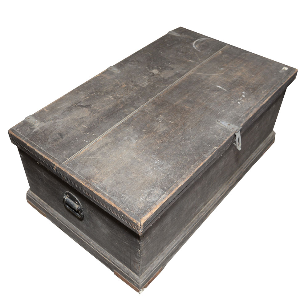 Vintage Wooden Trunk