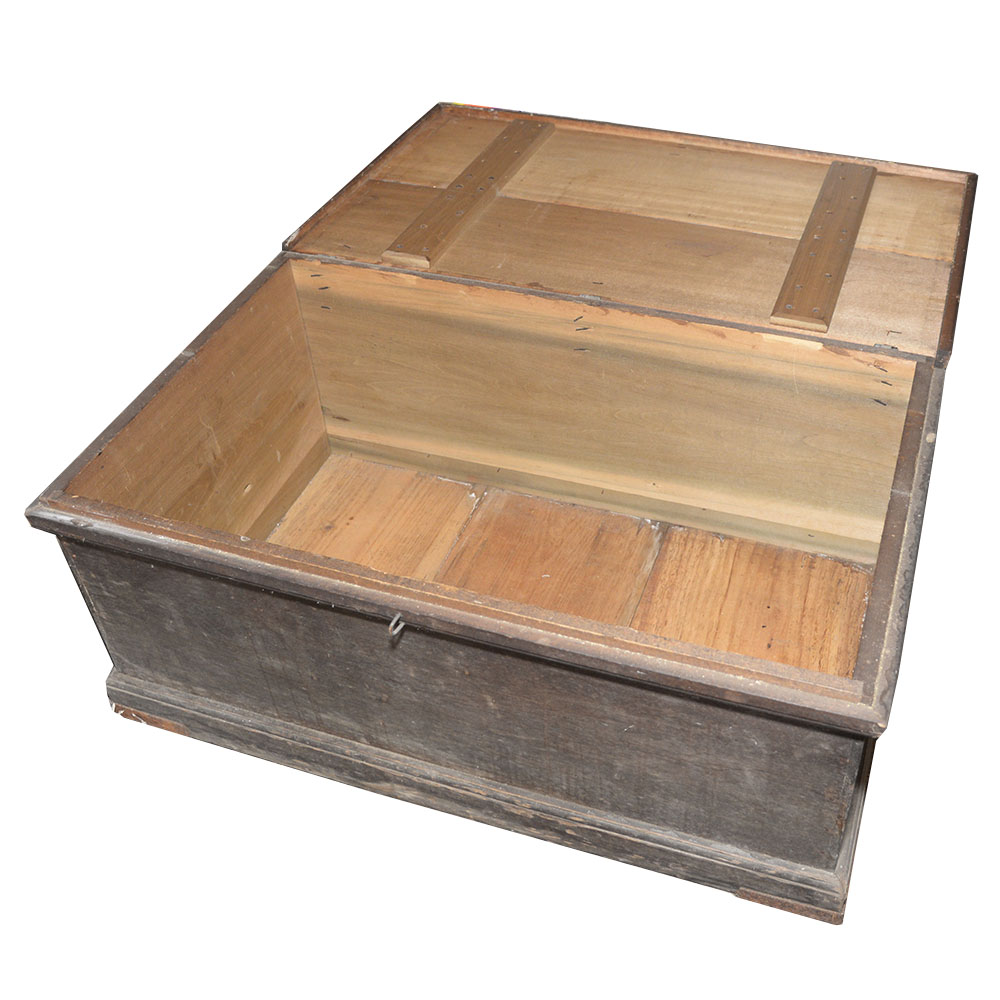 Vintage Wooden Trunk