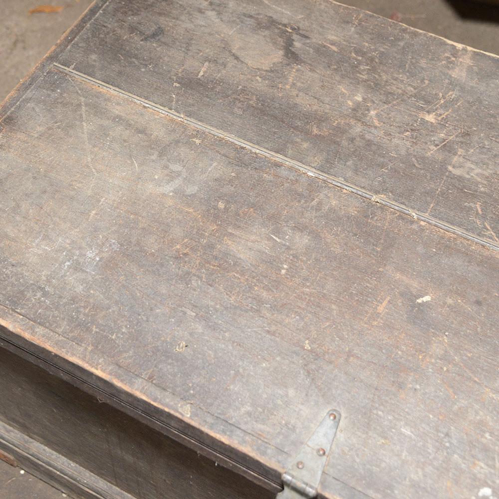 Vintage Wooden Trunk