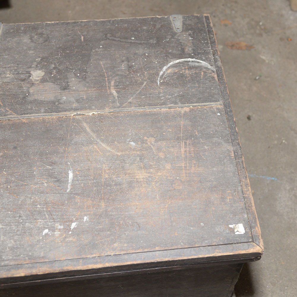 Vintage Wooden Trunk