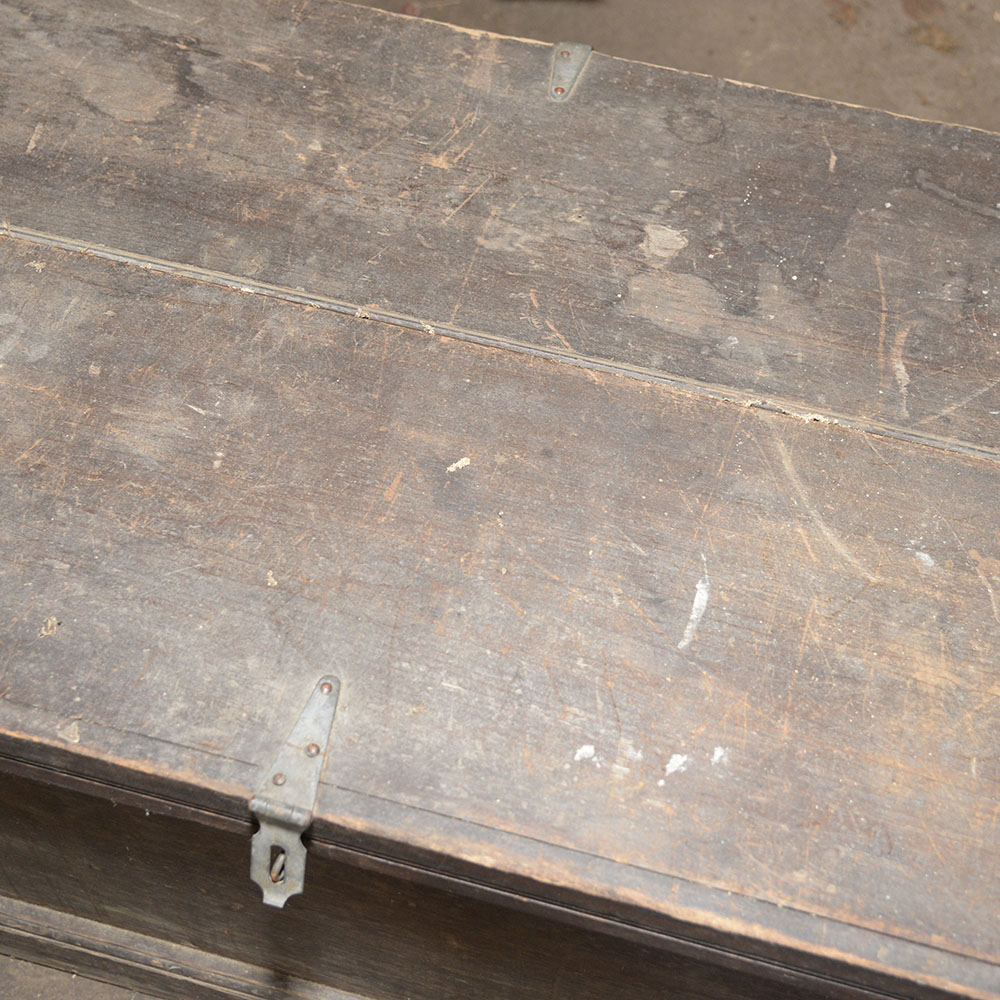 Vintage Wooden Trunk