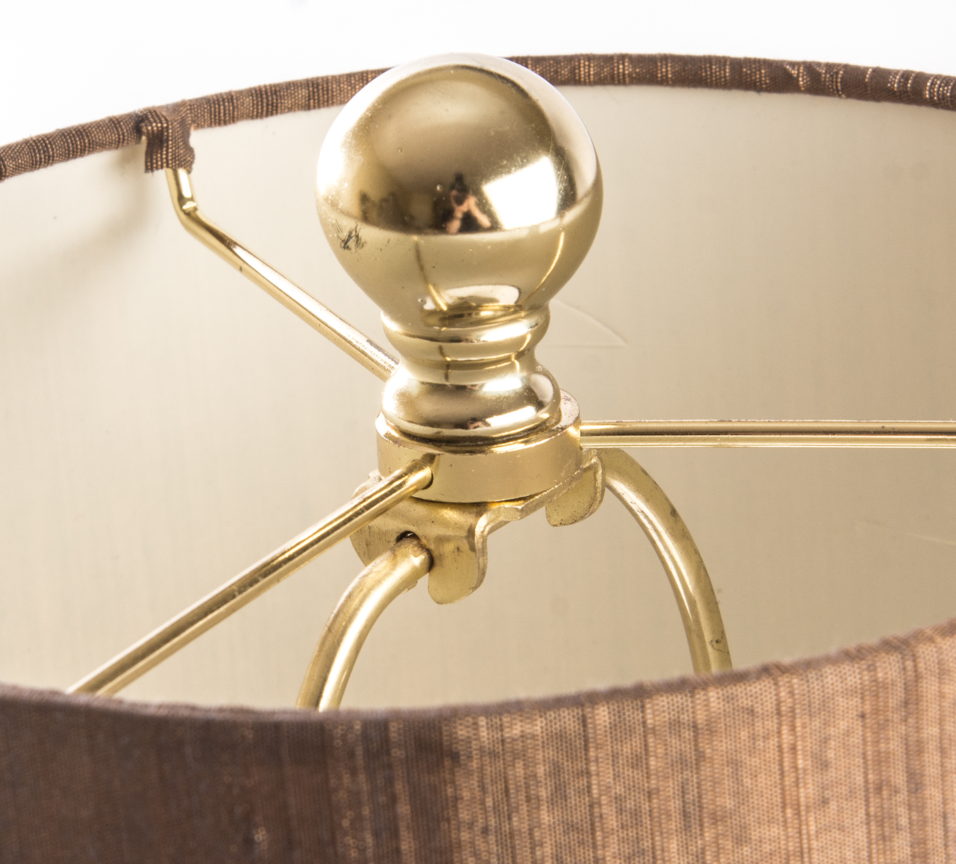 Vintage Solid Brass Horse Lamp