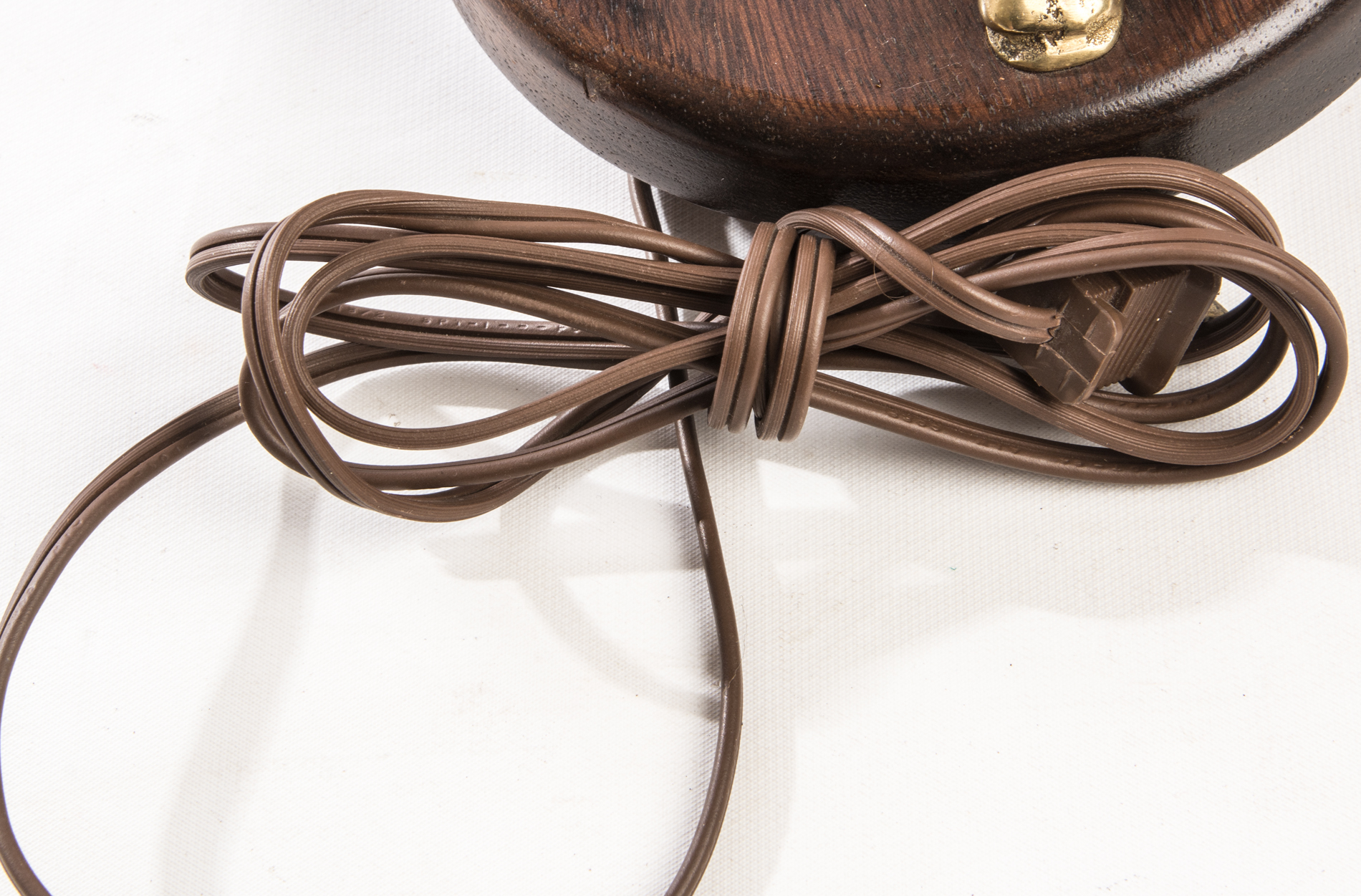 Vintage Solid Brass Horse Lamp