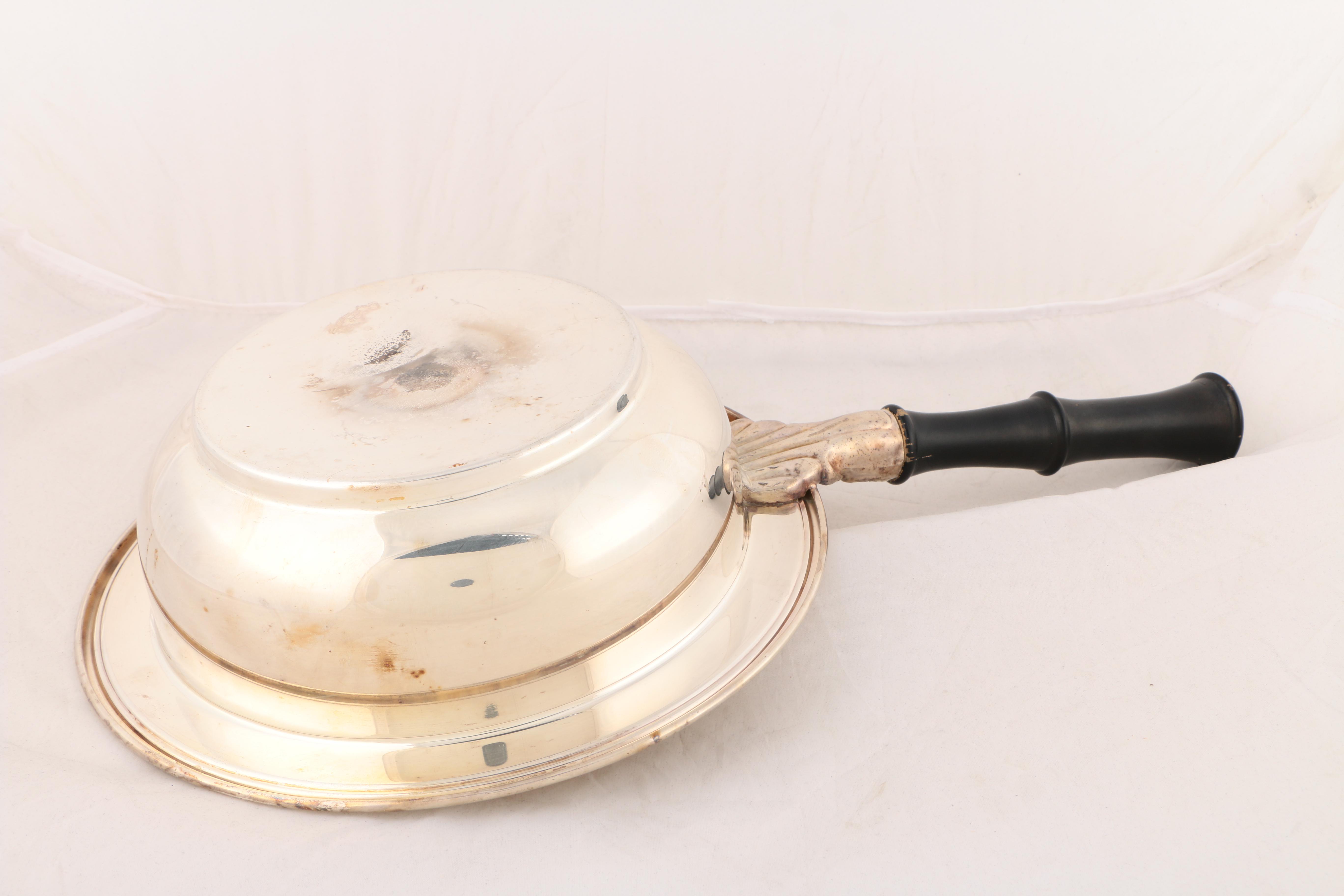 Silver Plate Electric Warming Trays Featuring Eton Silver Inc