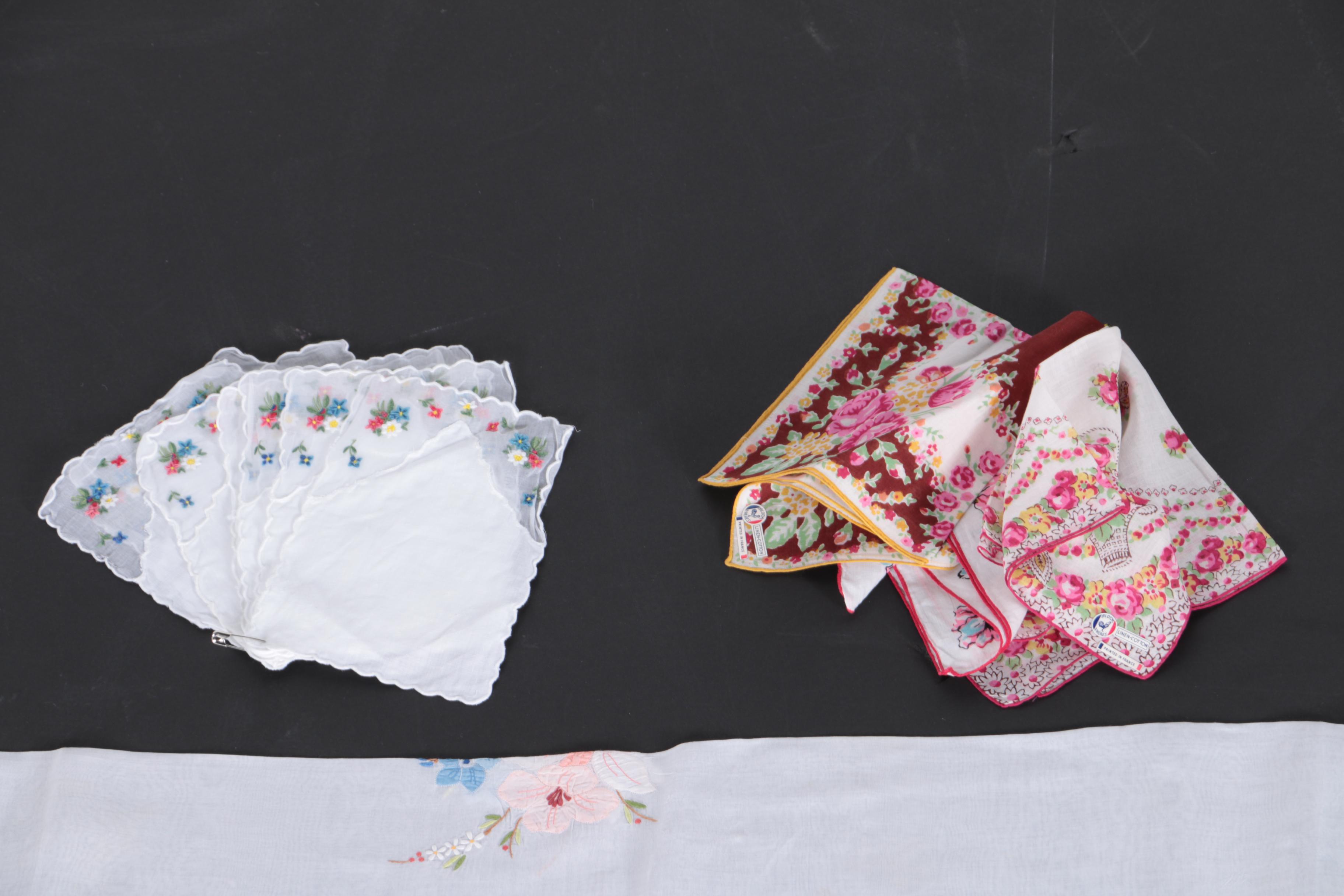 Hand Embellished Table Linens
