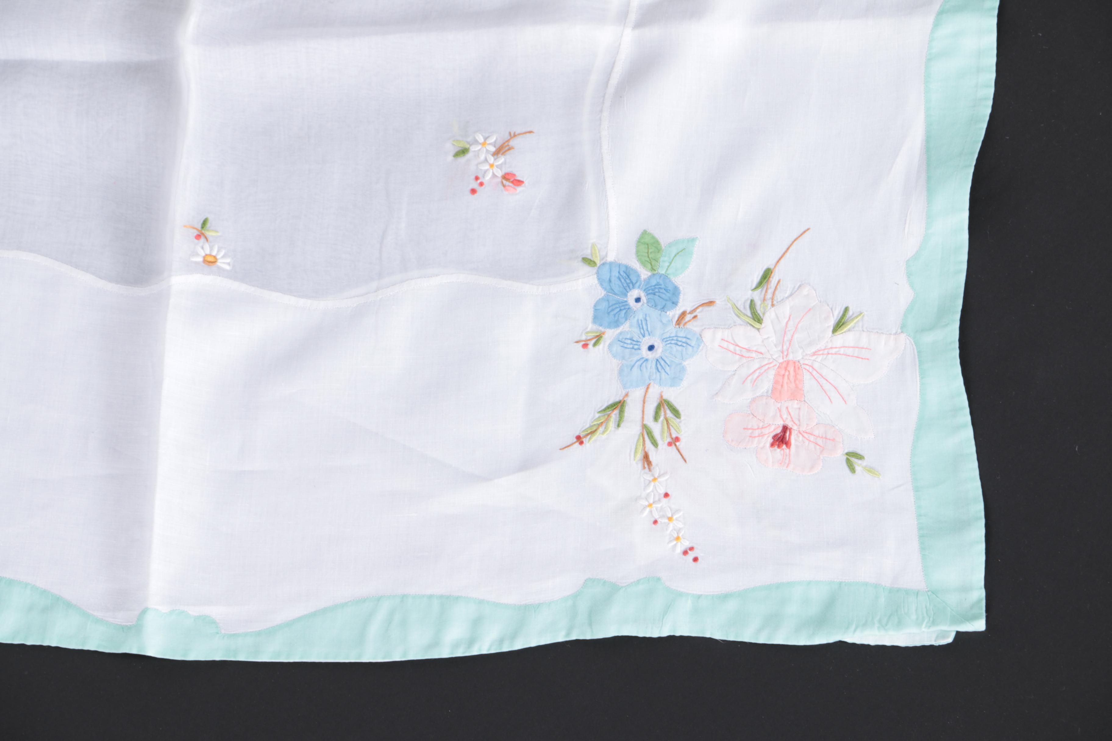 Hand Embellished Table Linens