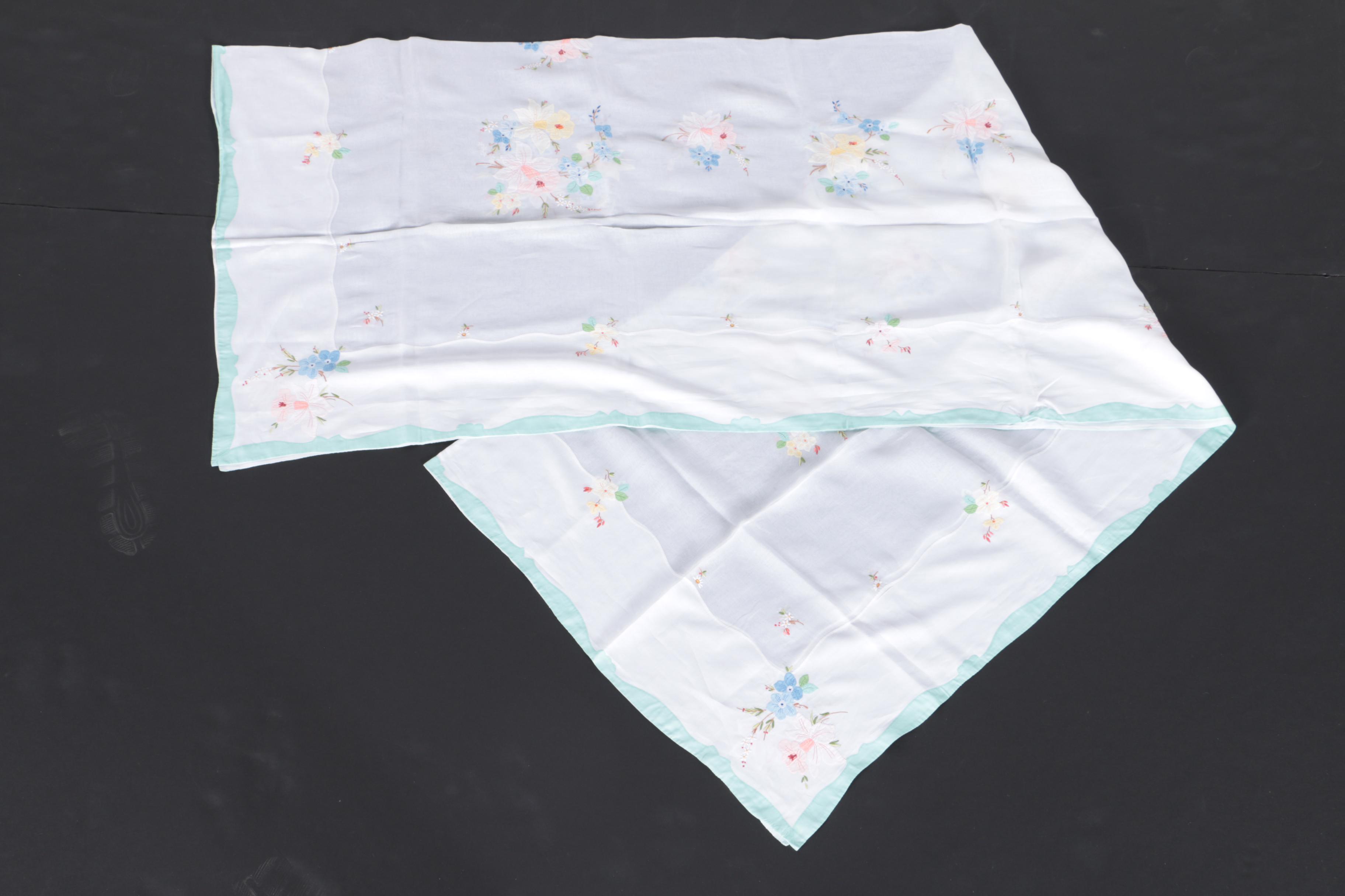 Hand Embellished Table Linens