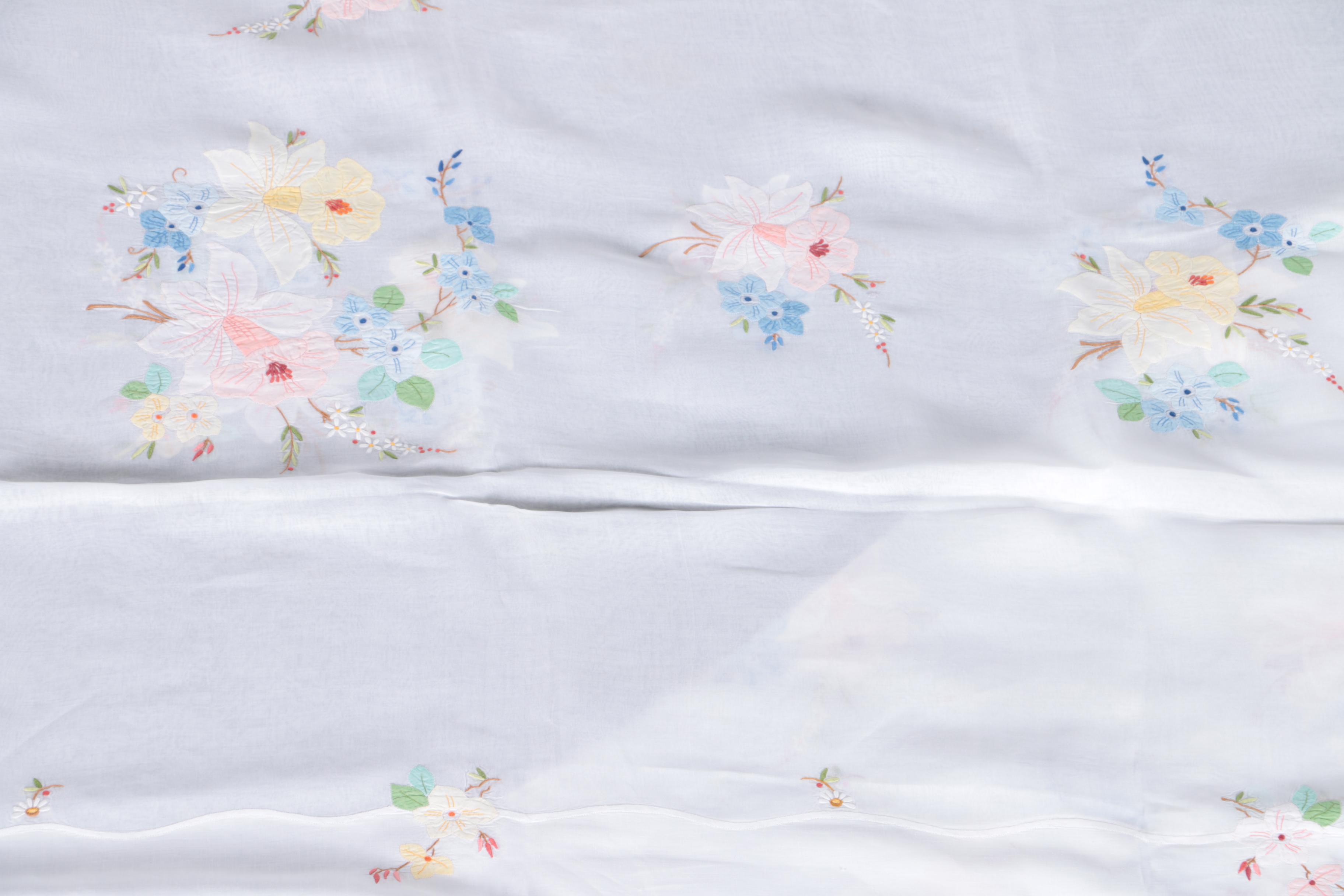 Hand Embellished Table Linens