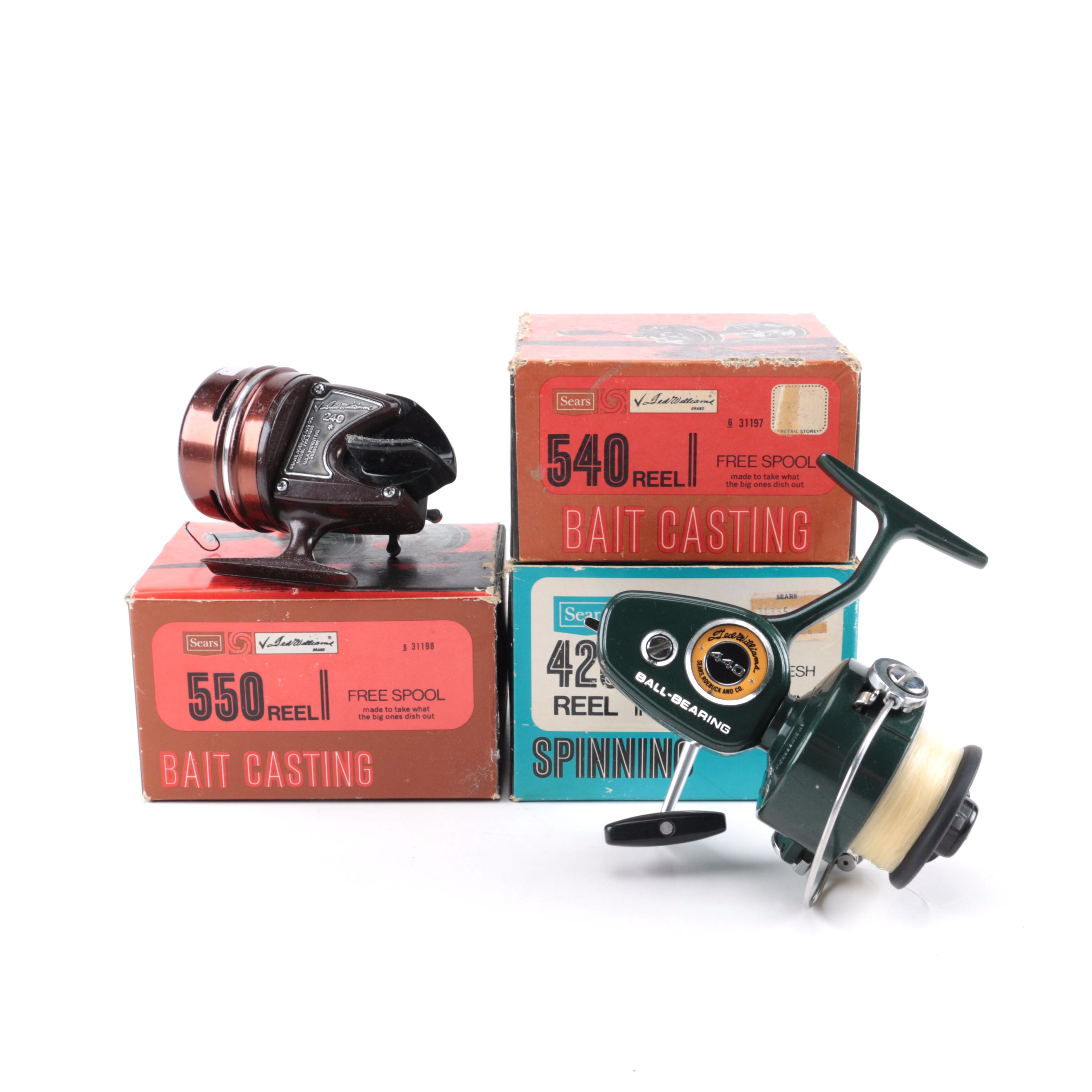 Sears Ted Williams Fishing Reels