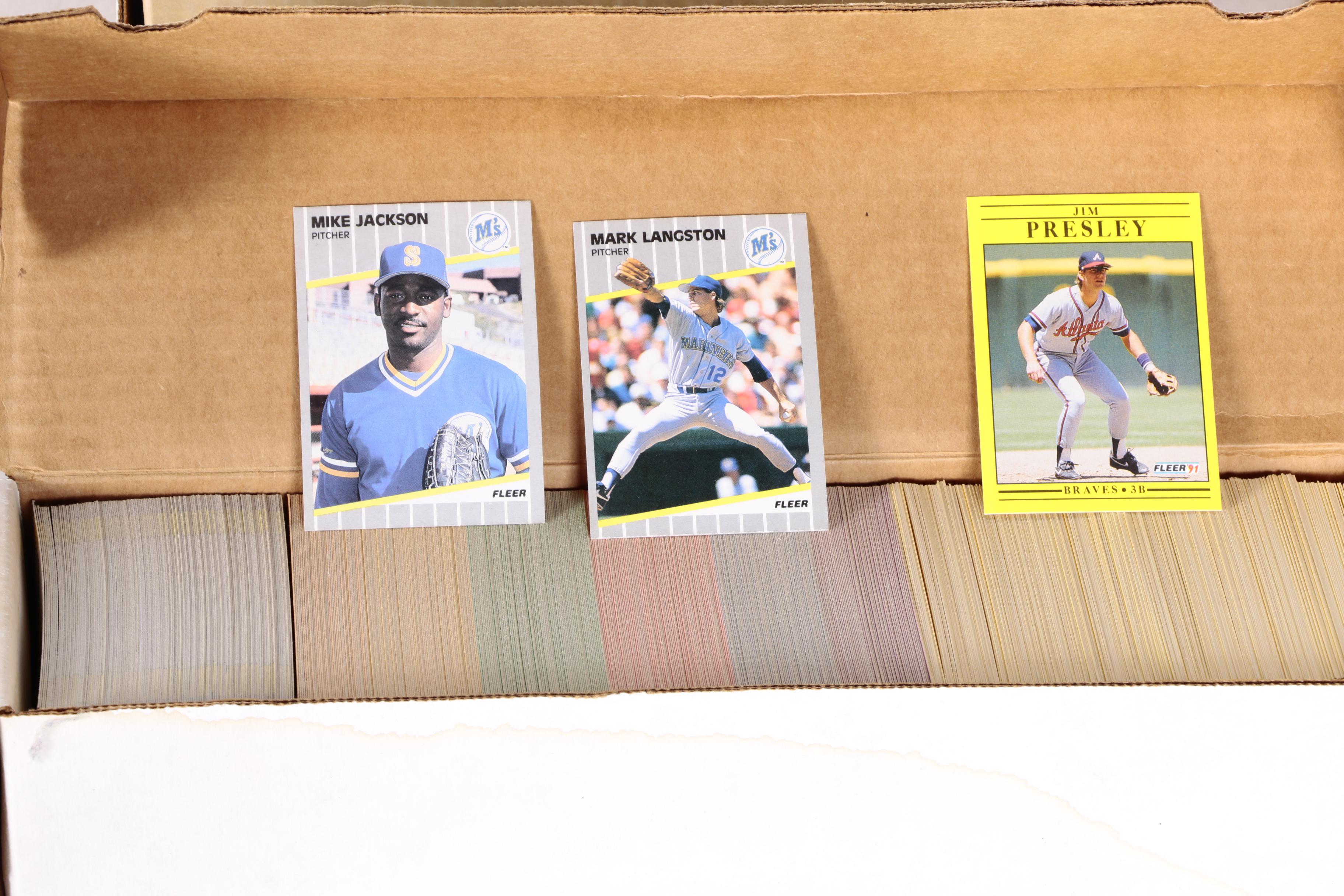 Large Assortment of 80s and 90s Baseball Cards