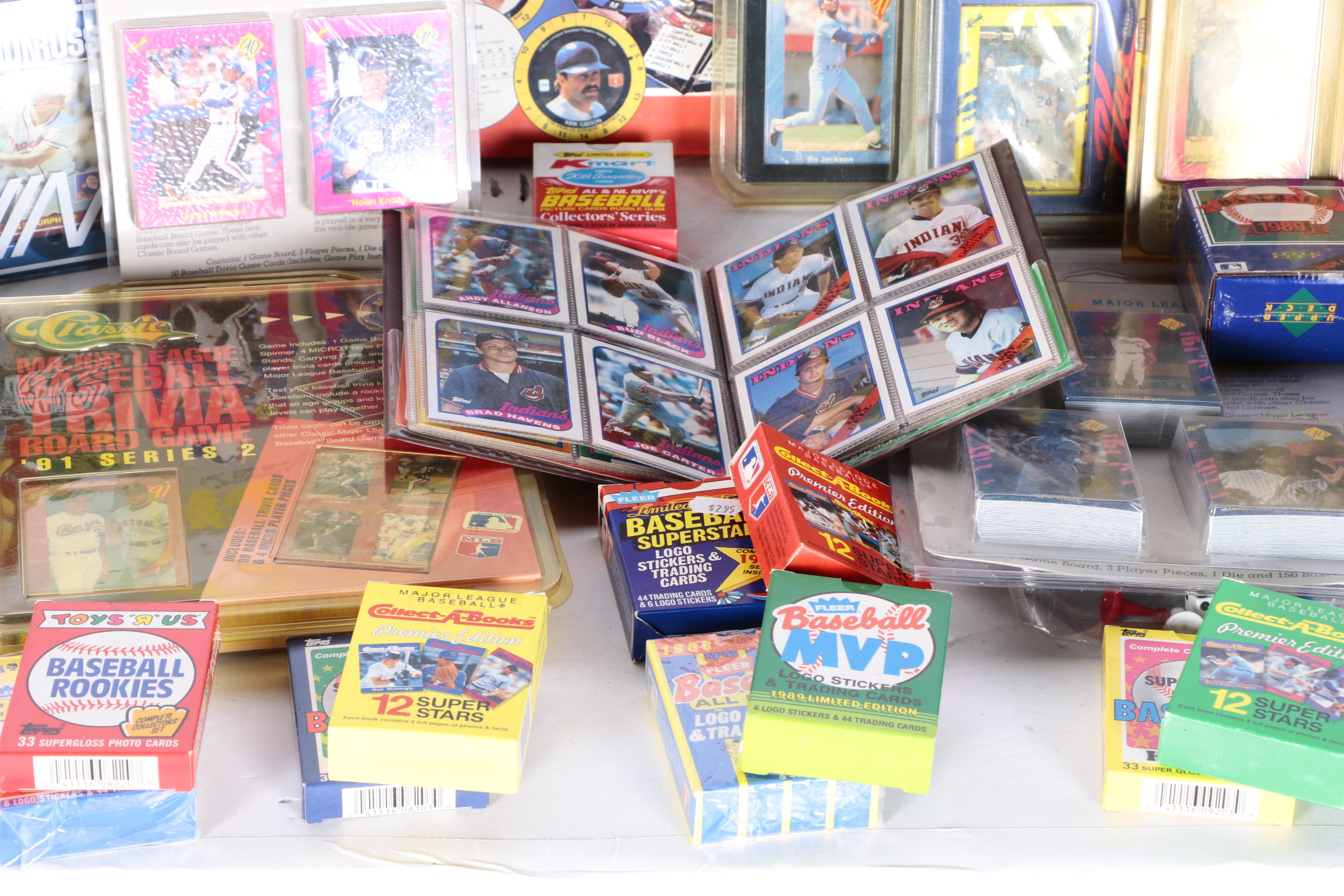 Donruss, Topps, Fleer, and Upper Deck Card Collection