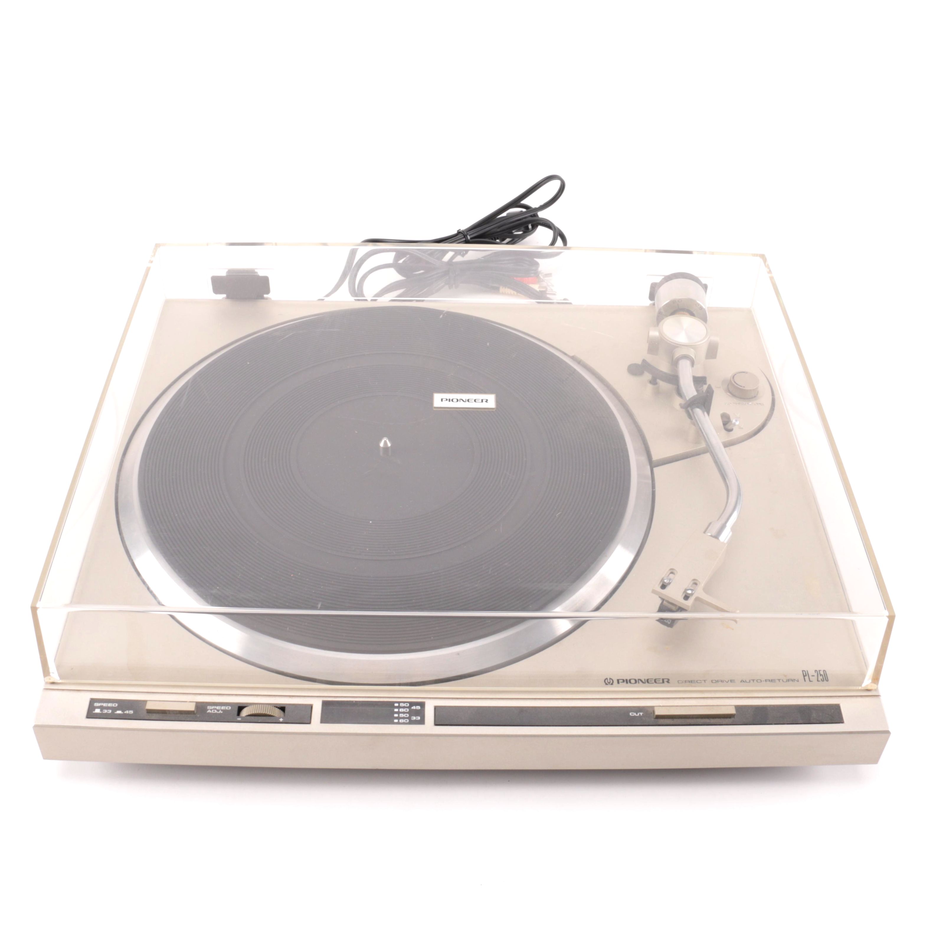 Pioneer Direct Drive PL-250 Turn Table