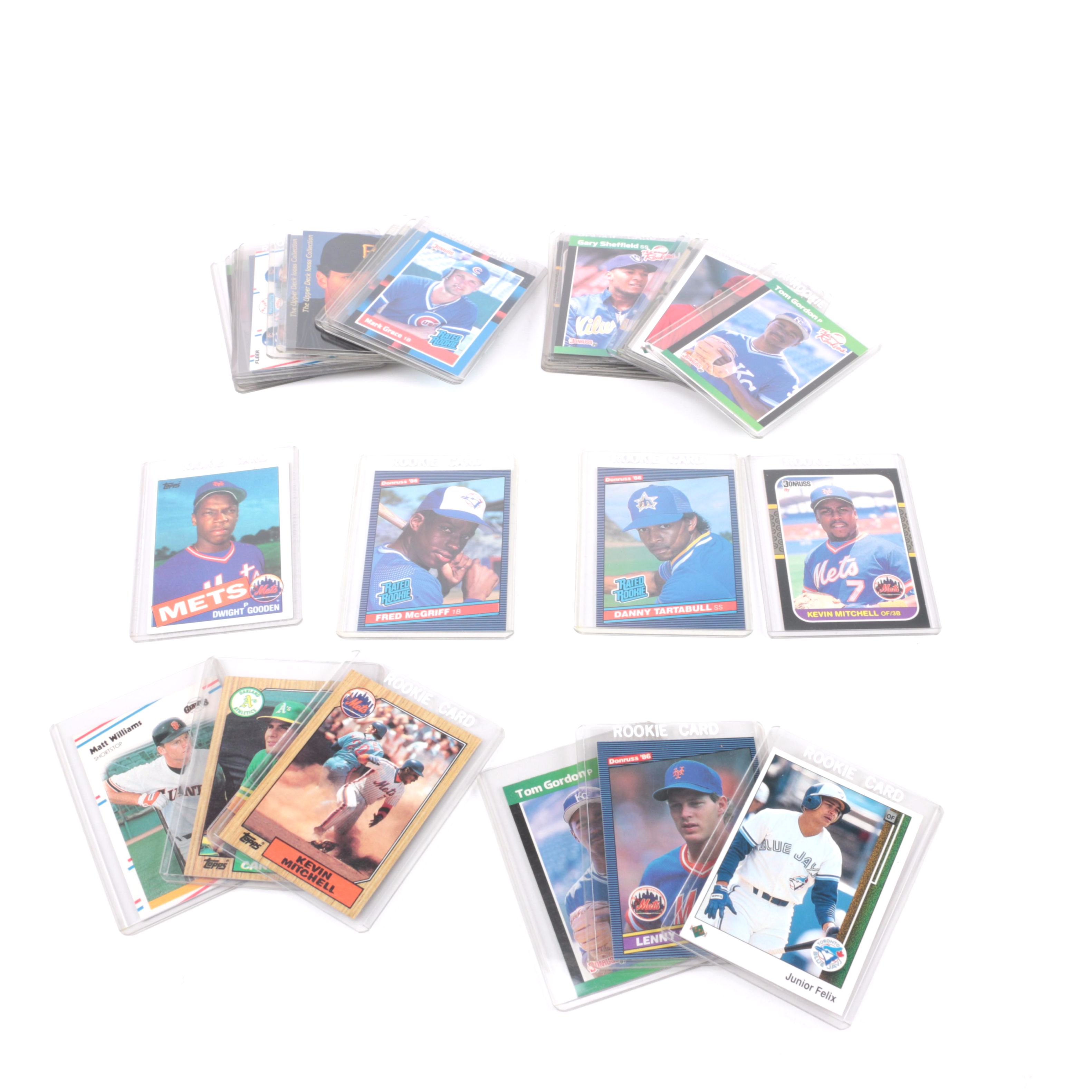 Collection of Baseball Rookie Cards