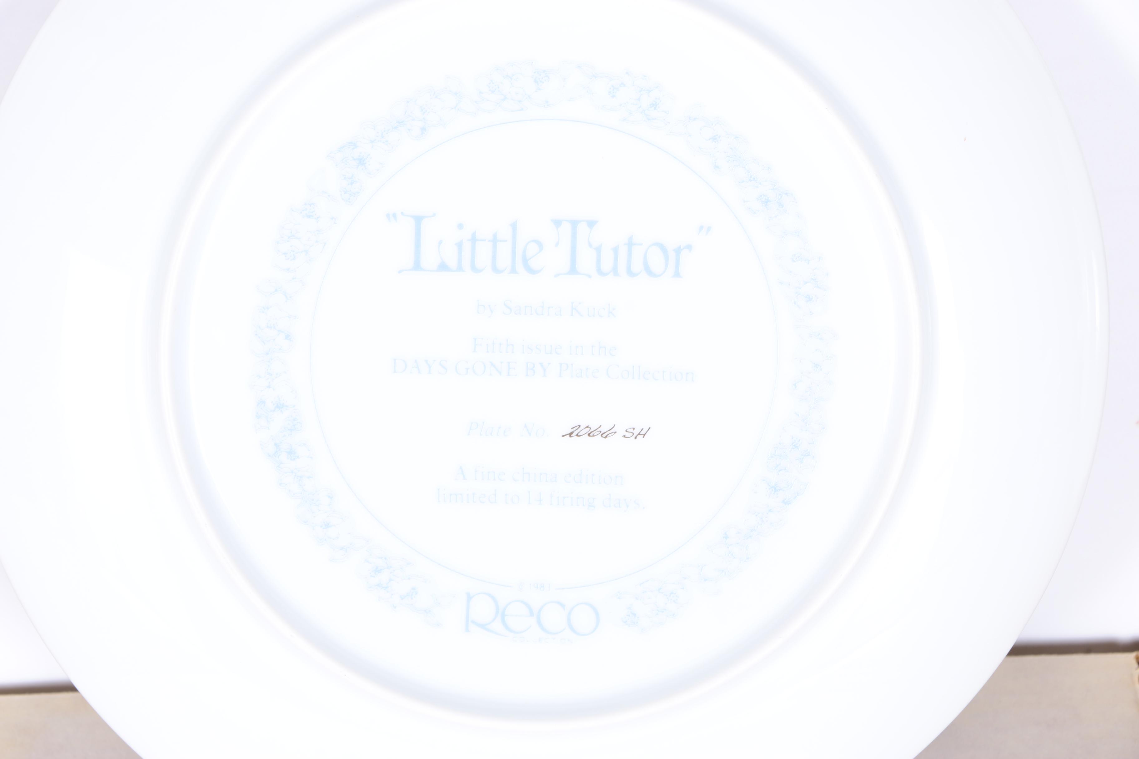 Reco Collector's Plates Including "Becky's Day" Collection