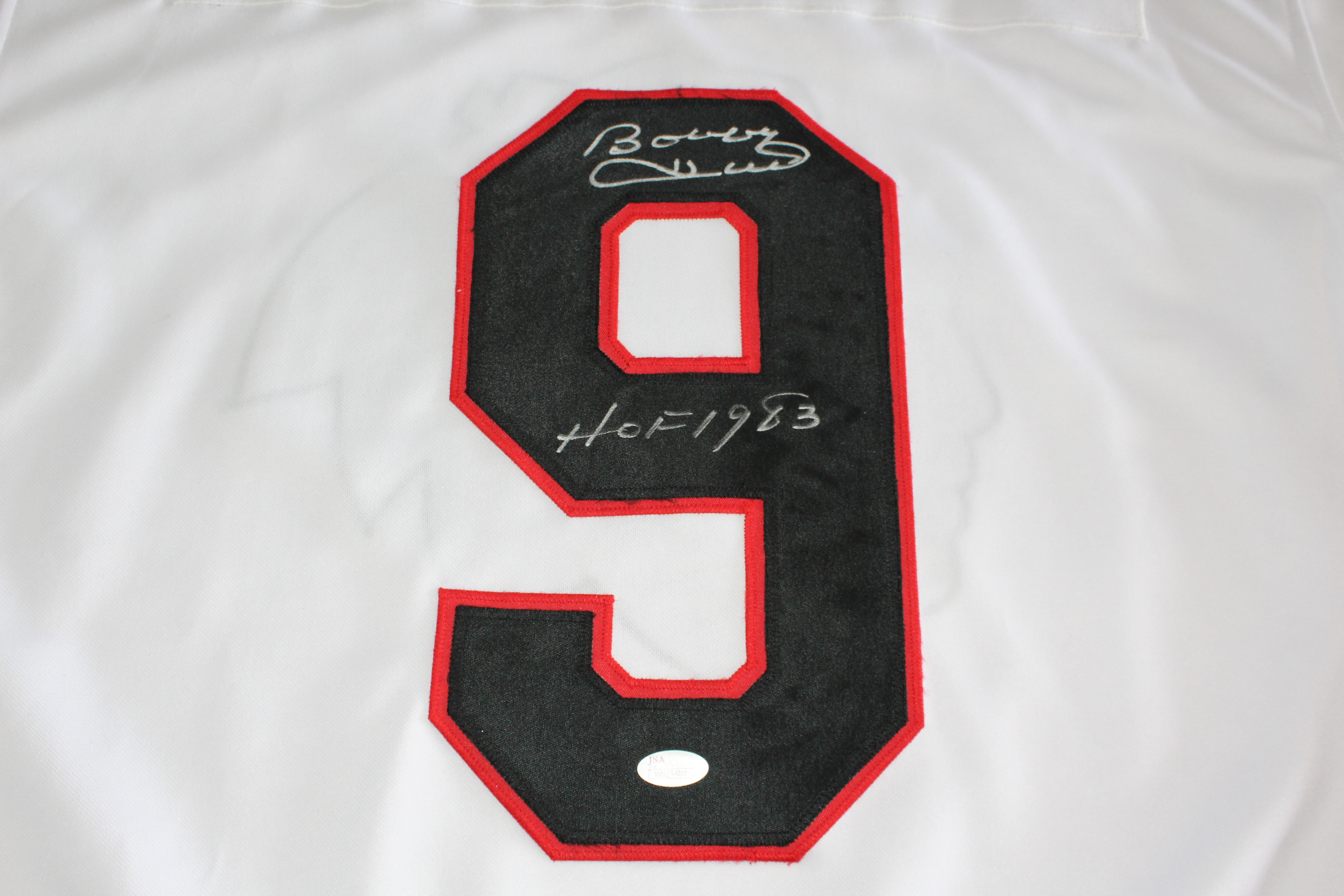 Bobby Hull Autographed Chicago Blackhawks Jersey - JSA COA