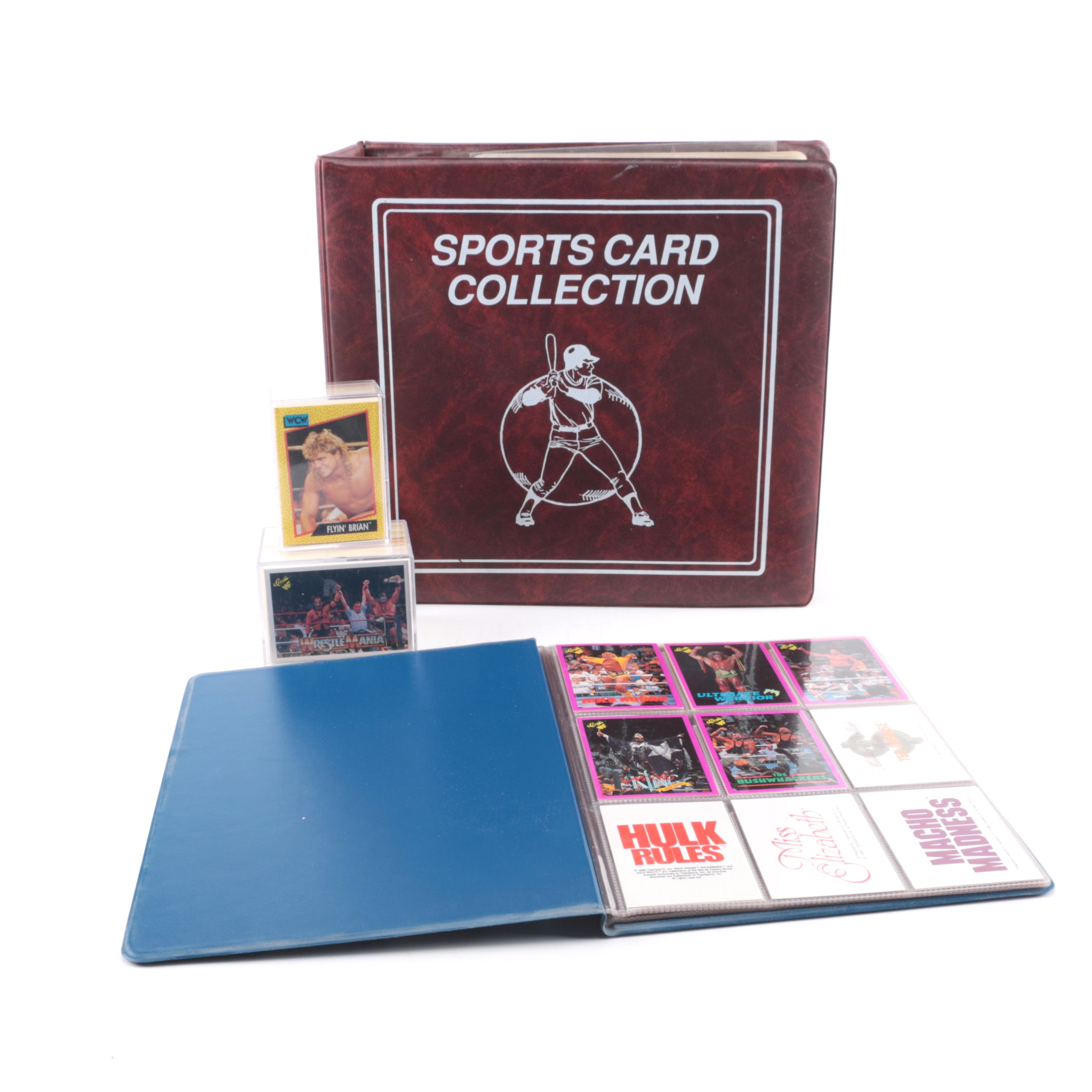 Vintage WWF and WCW Wrestling Cards