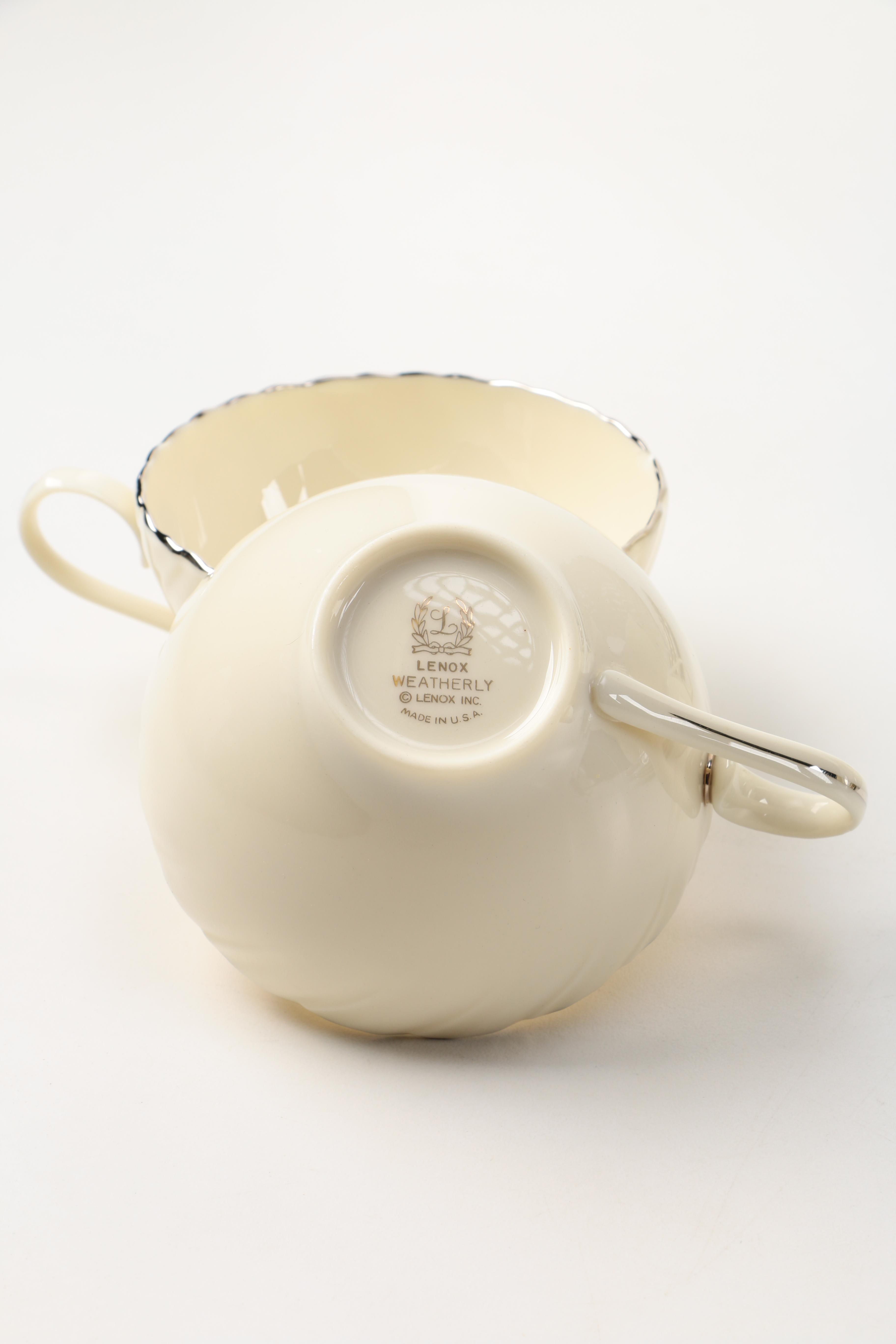 Lenox "Weatherly" China Tableware Set