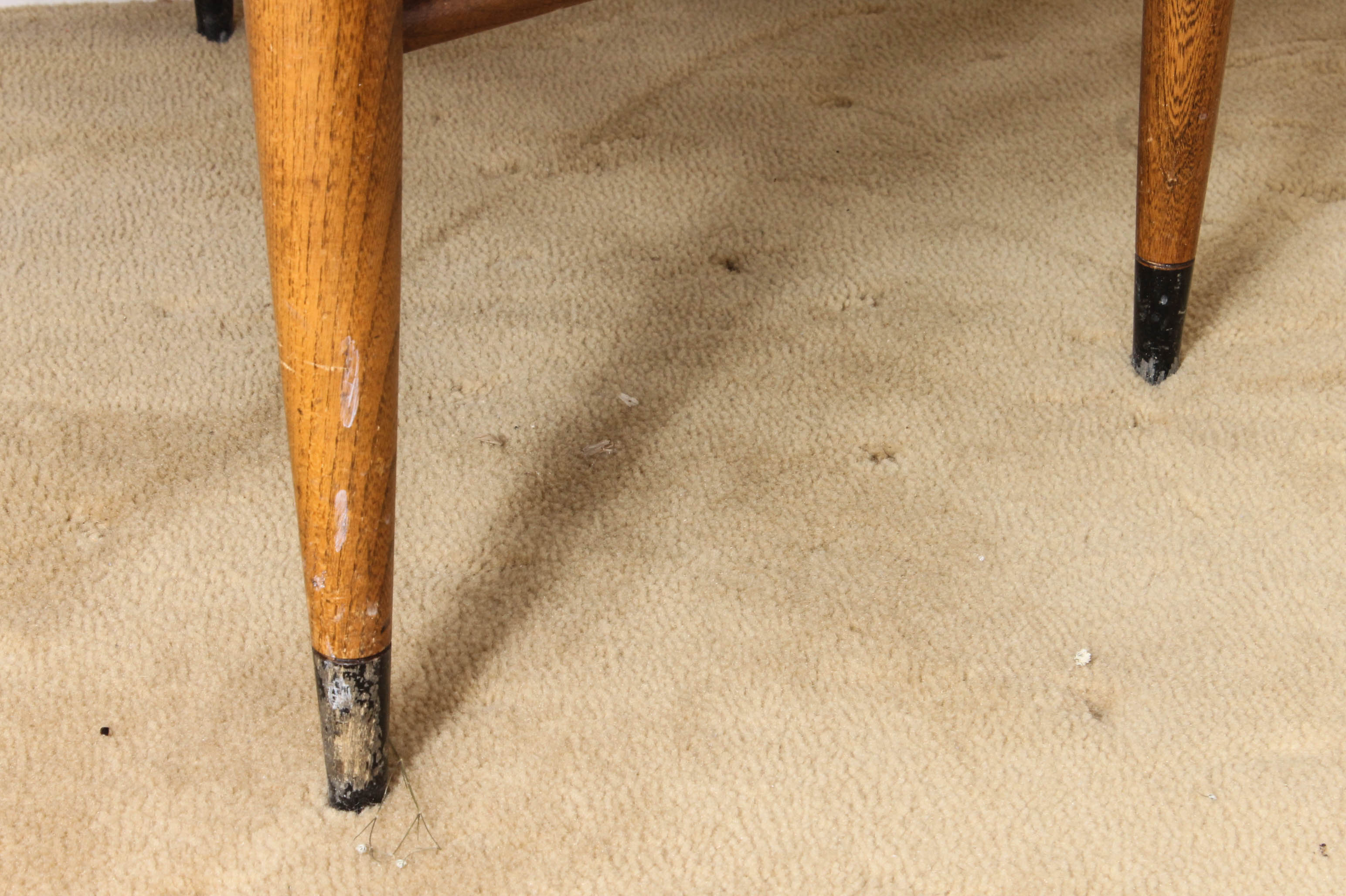 Vintage Mid Century Modern Two-Tier End Table by Lane