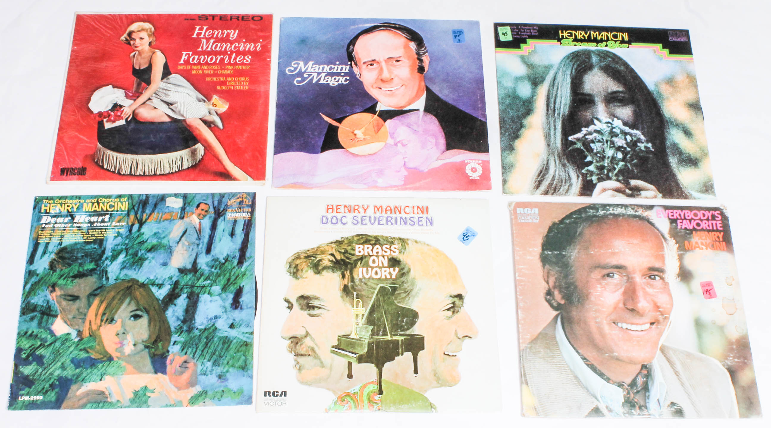 Over 50 Henry Mancini LPs