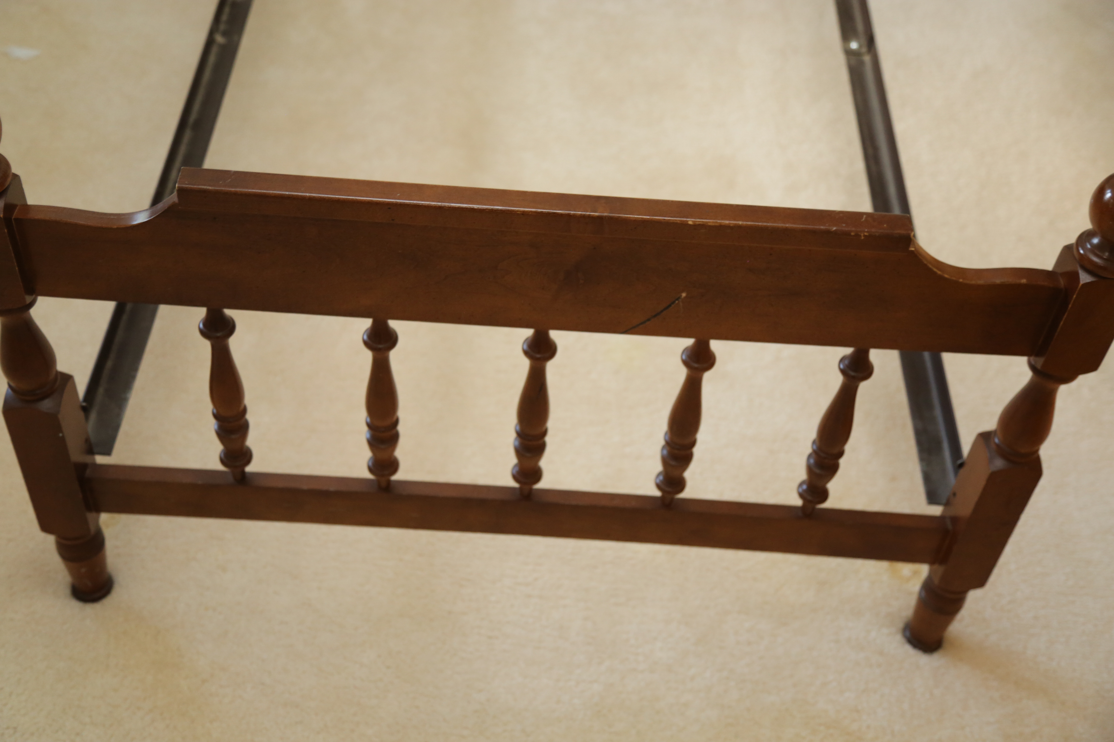 Twin Spindle Bed Frame